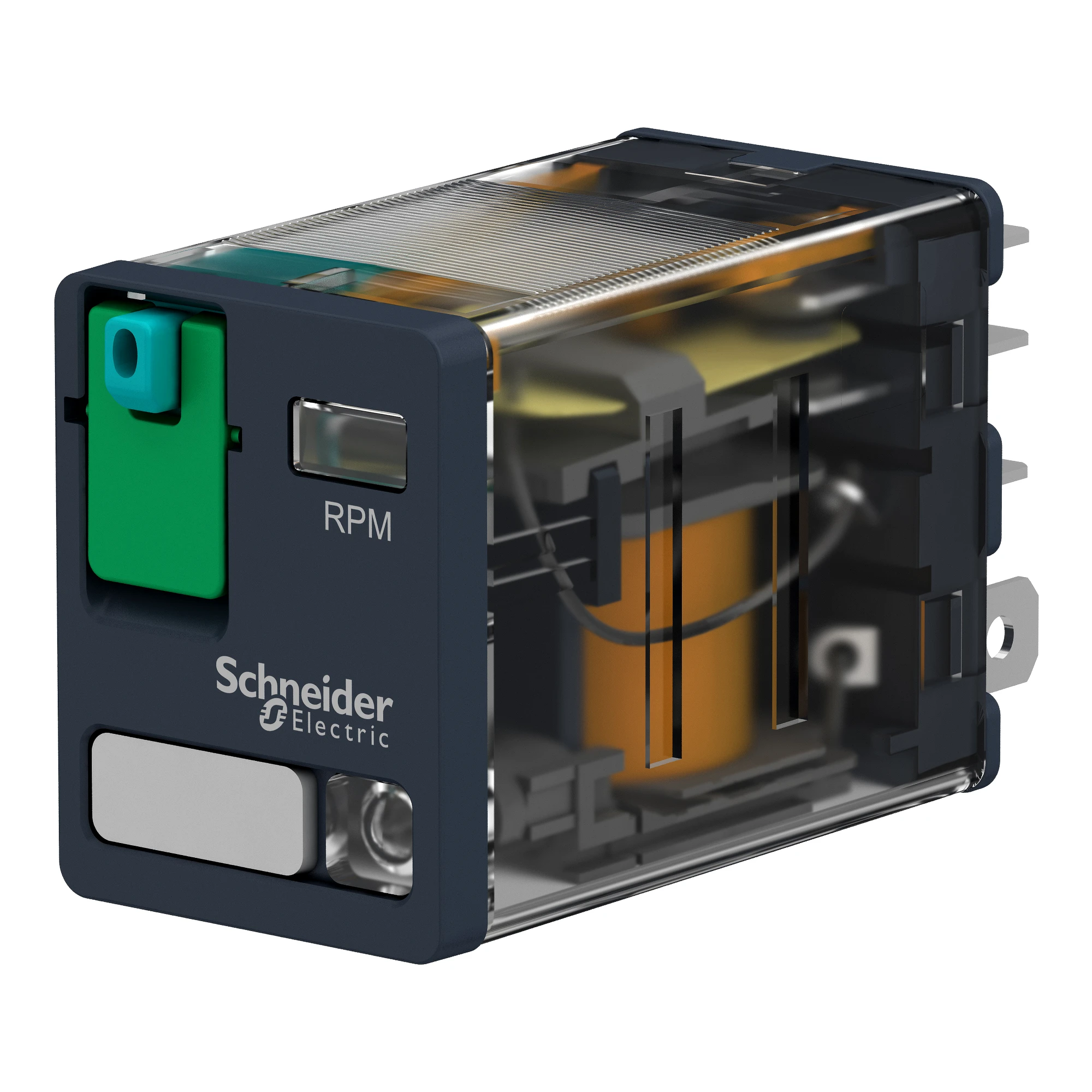 Schneider Electric RPM22ED Power Relay RPM, 2 W, 15 A, 48 VDC, with LED, with Test Button (img_004) Schneider Electric RPM22ED Power Relay RPM, 2 W, 15 A, 48 VDC, with LED, with Test Button (img_004)