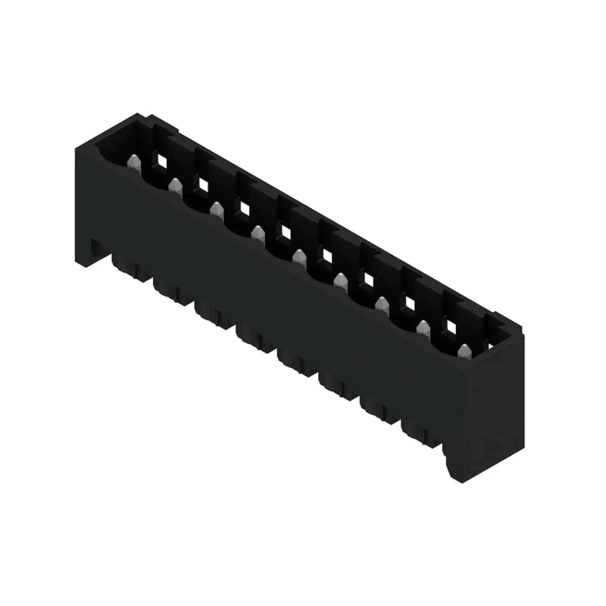 Weidmüller 1775992001 PCB connector (board connection), 320 V, 27.5 A, Pitch in mm: 5.08, Number of poles: 9, THT/THR solder connection, Box (img_001)