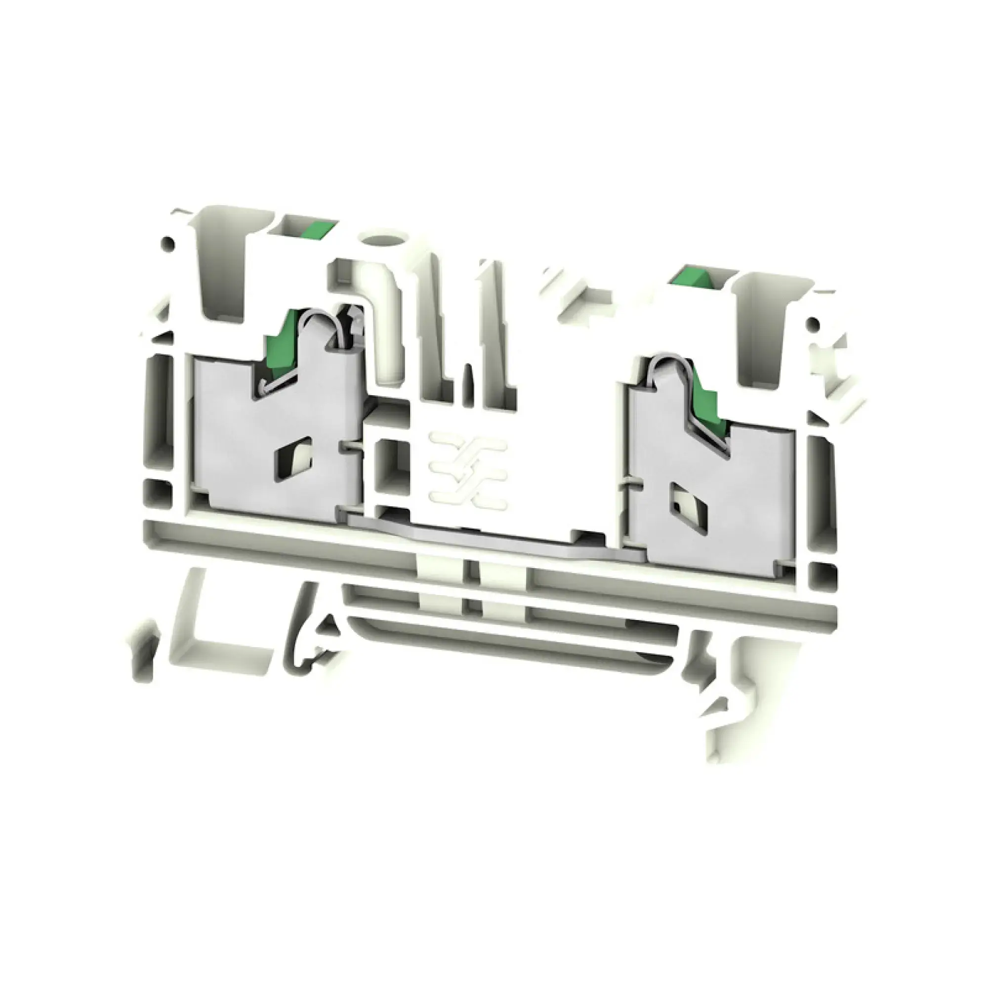 Weidmüller 3109460000 Feed-through terminal block, SNAP IN, white, 4 mm², 32 A, 1000 V, Number of connections: 2 S2C 4 WT (img_001) Weidmüller 3109460000 Feed-through terminal block, SNAP IN, white, 4 mm², 32 A, 1000 V, Number of connections: 2 S2C 4 WT (img_001)