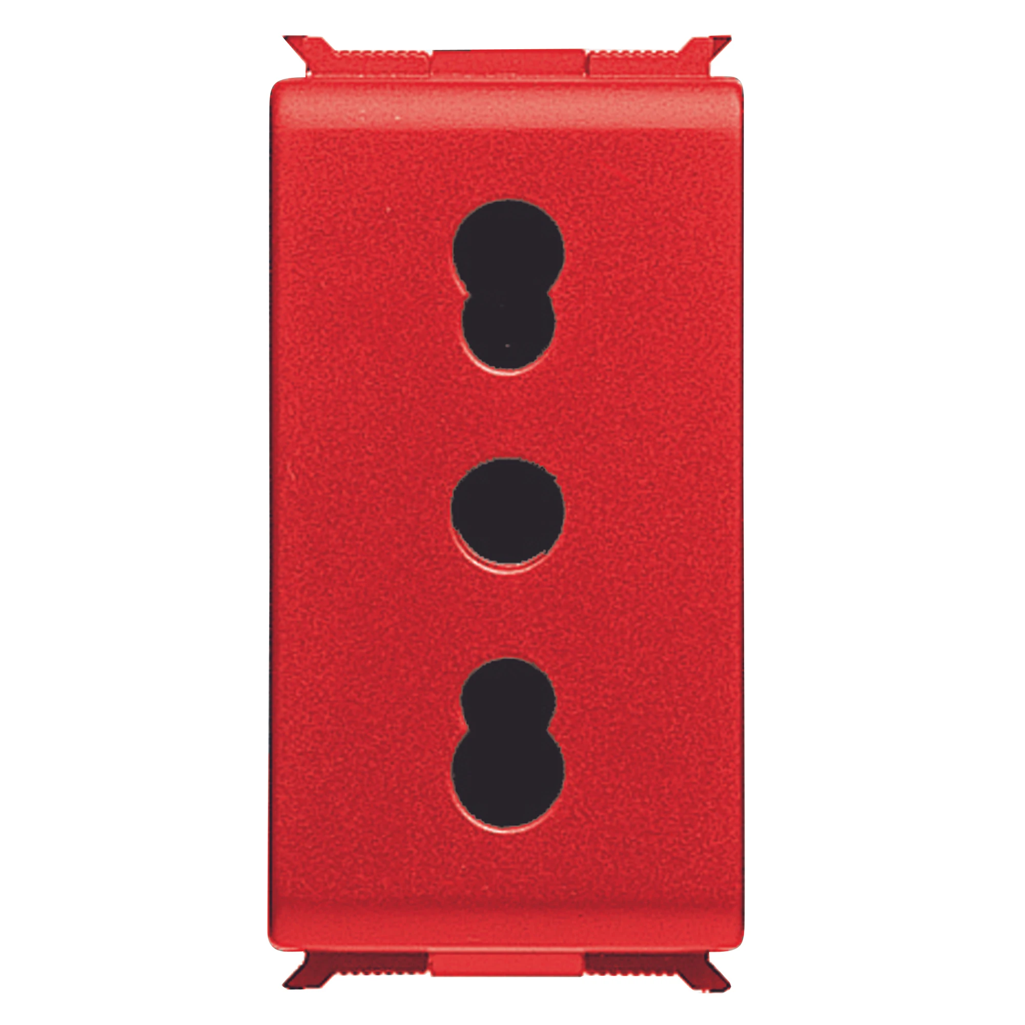 GEWISS GW30321 Playbus Steckdose 1M 2P+PE 16A P17-11 Italienischer Standard Rot (img_001) GEWISS GW30321 Playbus Steckdose 1M 2P+PE 16A P17-11 Italienischer Standard Rot (img_001)