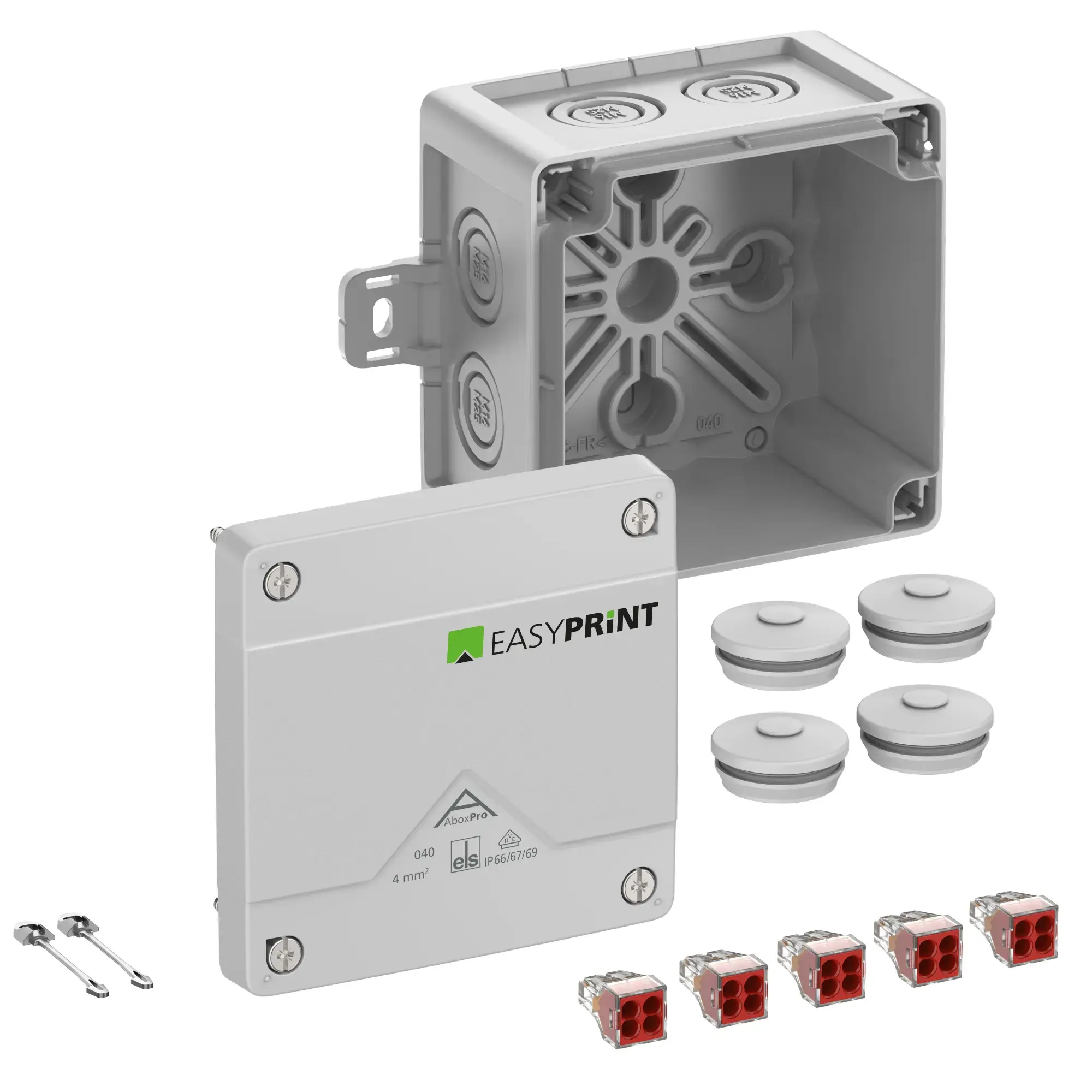 Spelsberg 404421EP Junction box, Type of protection IP66/IP67/IP69, max. 4², IK09, Protection class II, Ui 400V AC, Ui 400V DC, DLG, DNV, VDE, Halogen free (img_001) Spelsberg 404421EP Junction box, Type of protection IP66/IP67/IP69, max. 4², IK09, Protection class II, Ui 400V AC, Ui 400V DC, DLG, DNV, VDE, Halogen free (img_001)