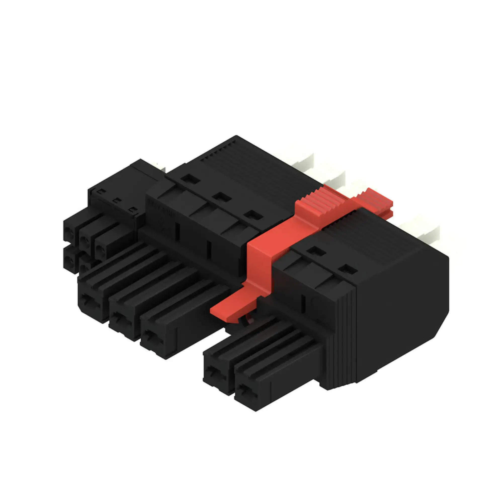 Weidmüller 2628970000 Hybrid connector (wire connection), 7.62 mm, Number of poles: 5, PUSH IN with actuator (img_001)