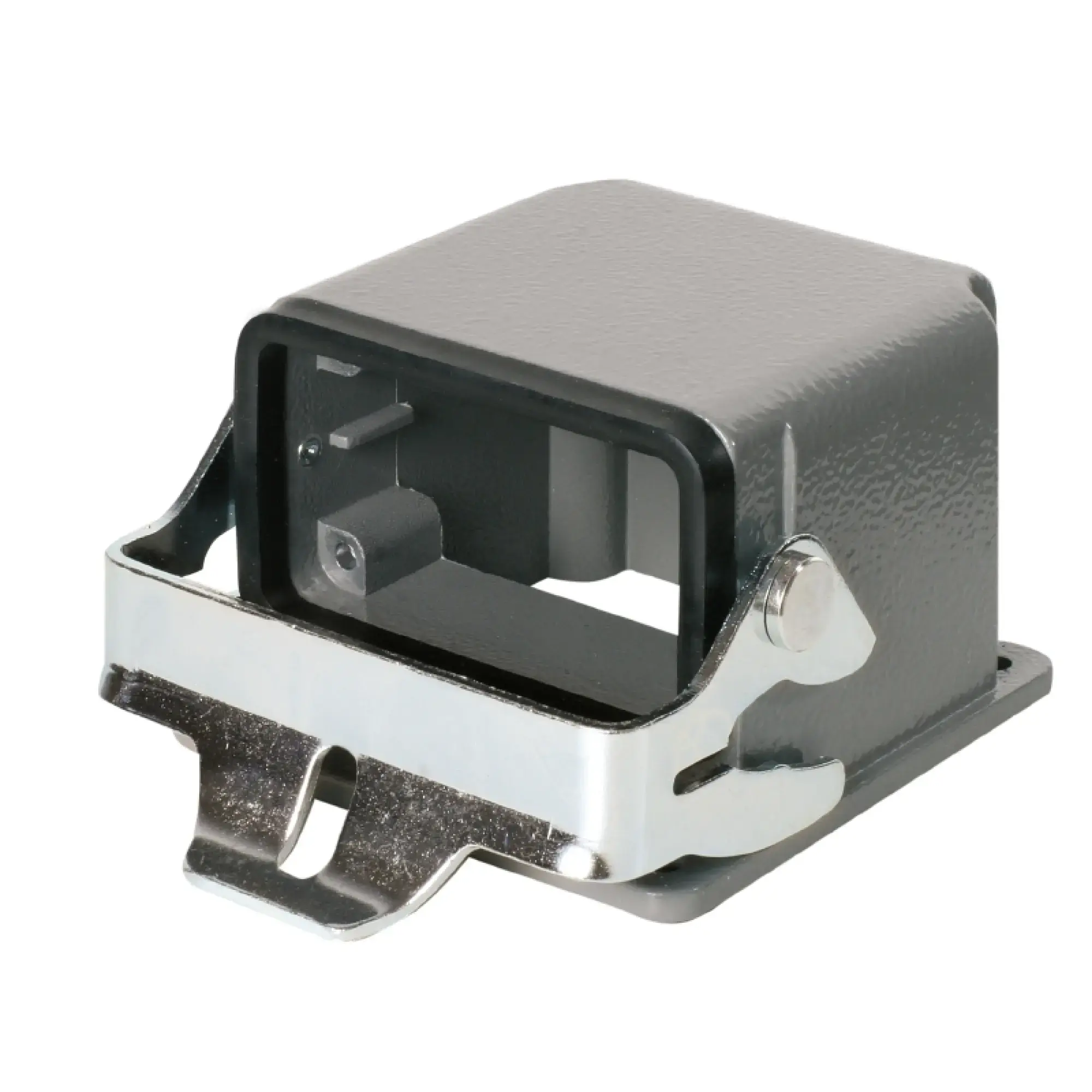 Weidmüller 1790040000 Housing (industry plug-in connectors), Bulkhead housing, End-locking clamp, lower side, Size: 4, IP65 (in plugged condition) (img_001)