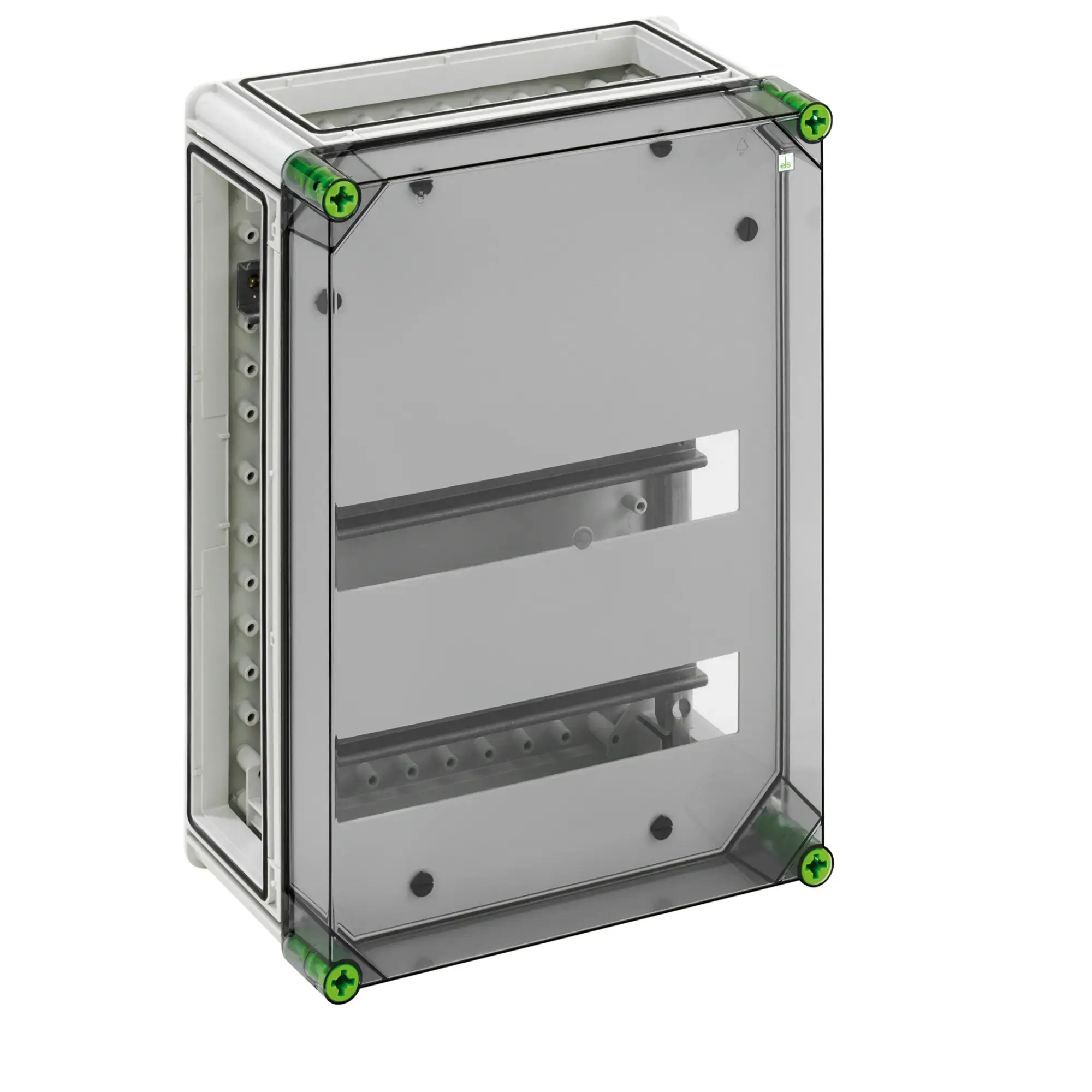 Spelsberg 01532801 Distribution board, Type of protection IP65, Impact strength IK08, Protection class II, Ui 690V AC, Rated insulation voltage 1000V DC, Halogen free (img_001)