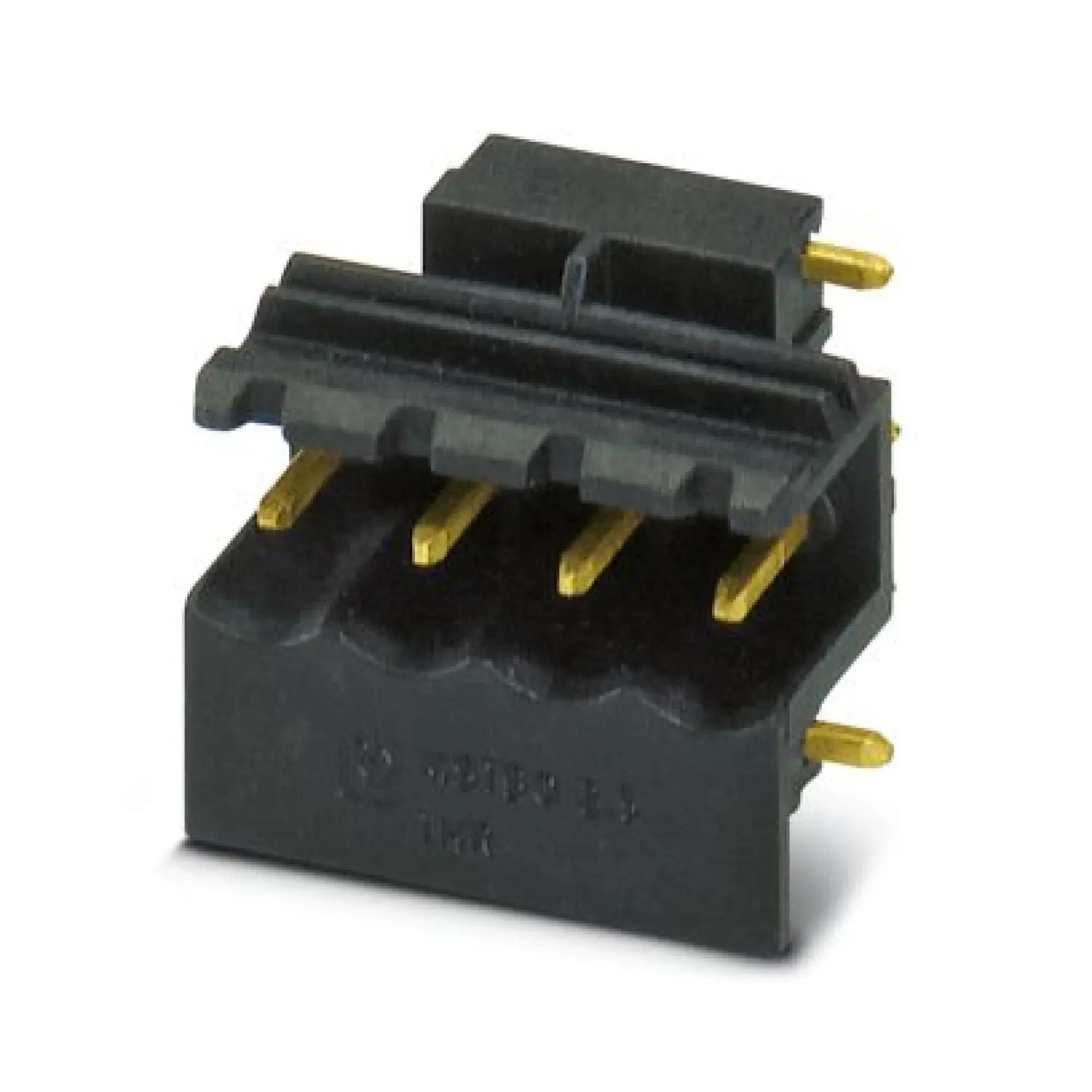 Phoenix Contact 1077614 PCB header MSTBO 2,5/ 4-G1R THRR44 BK AU (img_001)