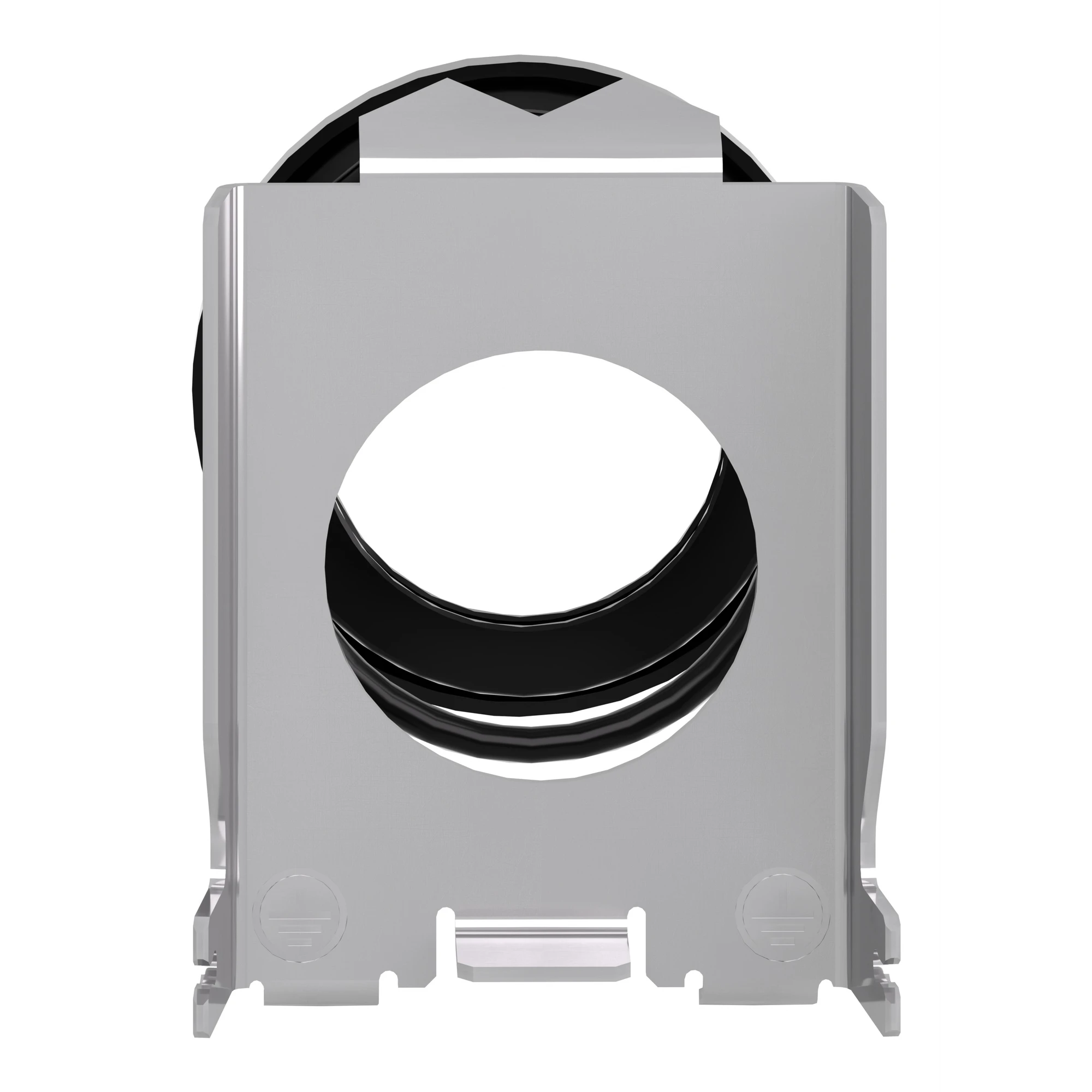 Schneider Electric ZB4BZ022 Mounting kit for flush mounting, Harmony XB4, metal, 22mm to 30mm, for selector switches and pilot lights (img_002)