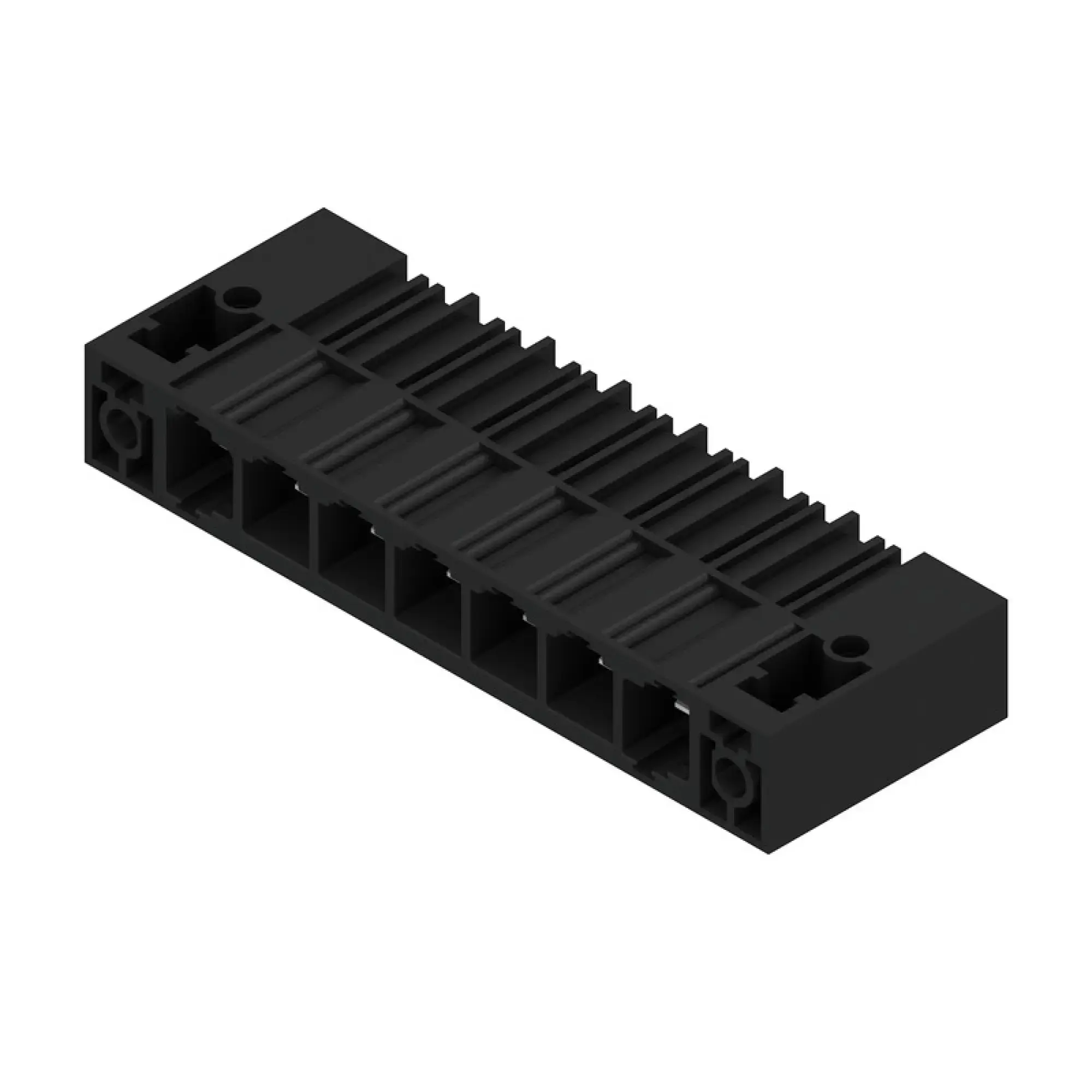 Weidmüller 1851090000 PCB connector (board connection), 1000 V, 78.3 A, Pitch in mm: 10.16, Number of poles: 7, THT solder connection, Box (img_001)