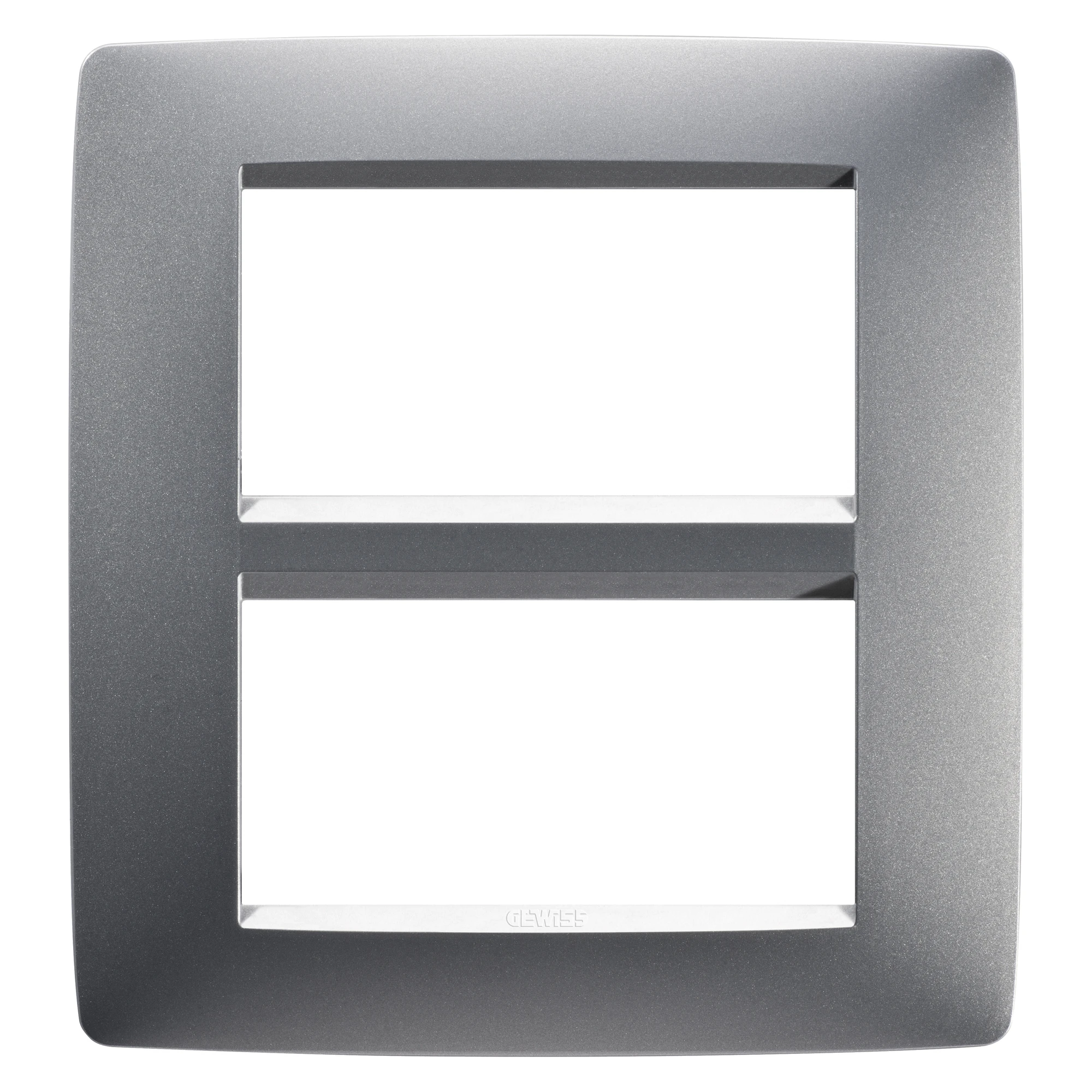 GEWISS GW16108VT ONE PLATE - IN PAINTED TECHNOPOLYMER - 8 MODULES - TITANIUM - CHORUSMART (img_001) GEWISS GW16108VT ONE PLATE - IN PAINTED TECHNOPOLYMER - 8 MODULES - TITANIUM - CHORUSMART (img_001)