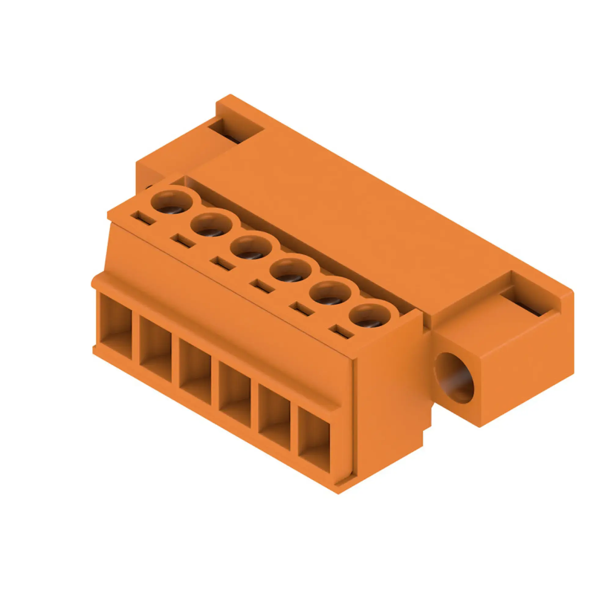 Weidmüller 1970960000 PCB connector (wire connection), 160 V, 17.5 A, Pitch in mm: 3.81, 1.5 mm², Number of poles: 6, Clamping yoke connection, Box (img_001) Weidmüller 1970960000 PCB connector (wire connection), 160 V, 17.5 A, Pitch in mm: 3.81, 1.5 mm², Number of poles: 6, Clamping yoke connection, Box (img_001)