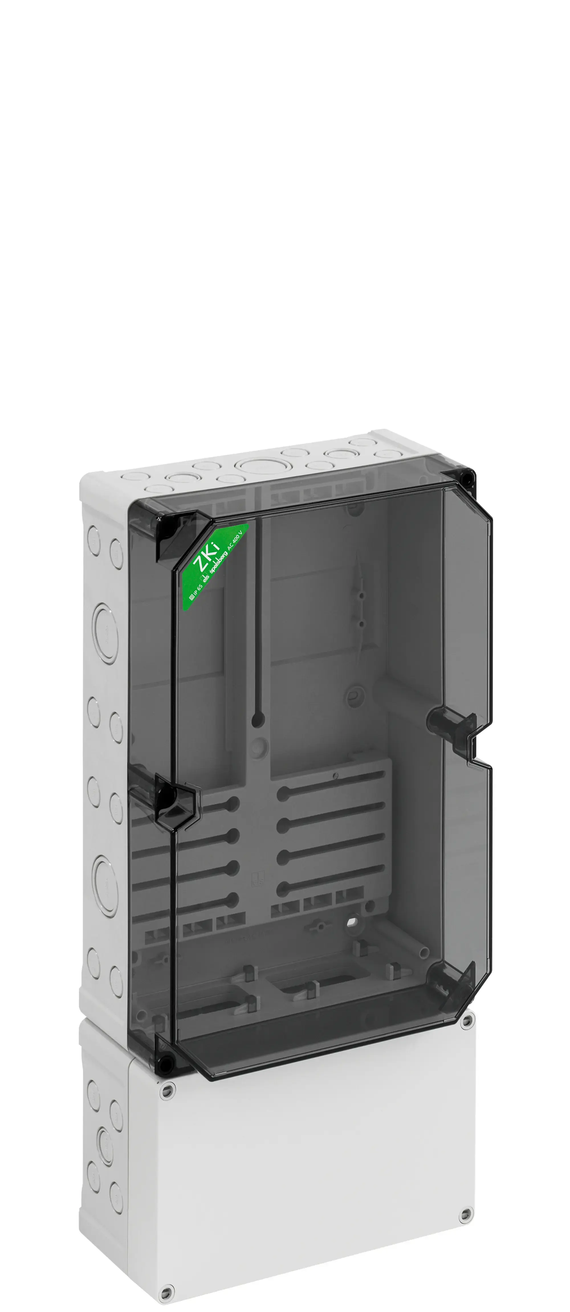 Spelsberg 74910501 Meter housing, Type of protection IP54/IP65 , Impact strength IK08, Protection class II, Rated voltage 400V AC, Halogen free (img_001) Spelsberg 74910501 Meter housing, Type of protection IP54/IP65 , Impact strength IK08, Protection class II, Rated voltage 400V AC, Halogen free (img_001)