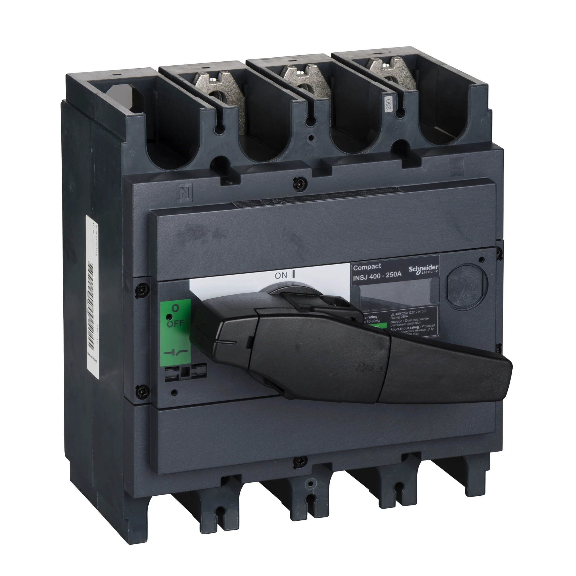 Schneider Electric 31118 Compact INSJ400 3P 250A Load Break Switch with Black Rotary Drive (img_001) Schneider Electric 31118 Compact INSJ400 3P 250A Load Break Switch with Black Rotary Drive (img_001)