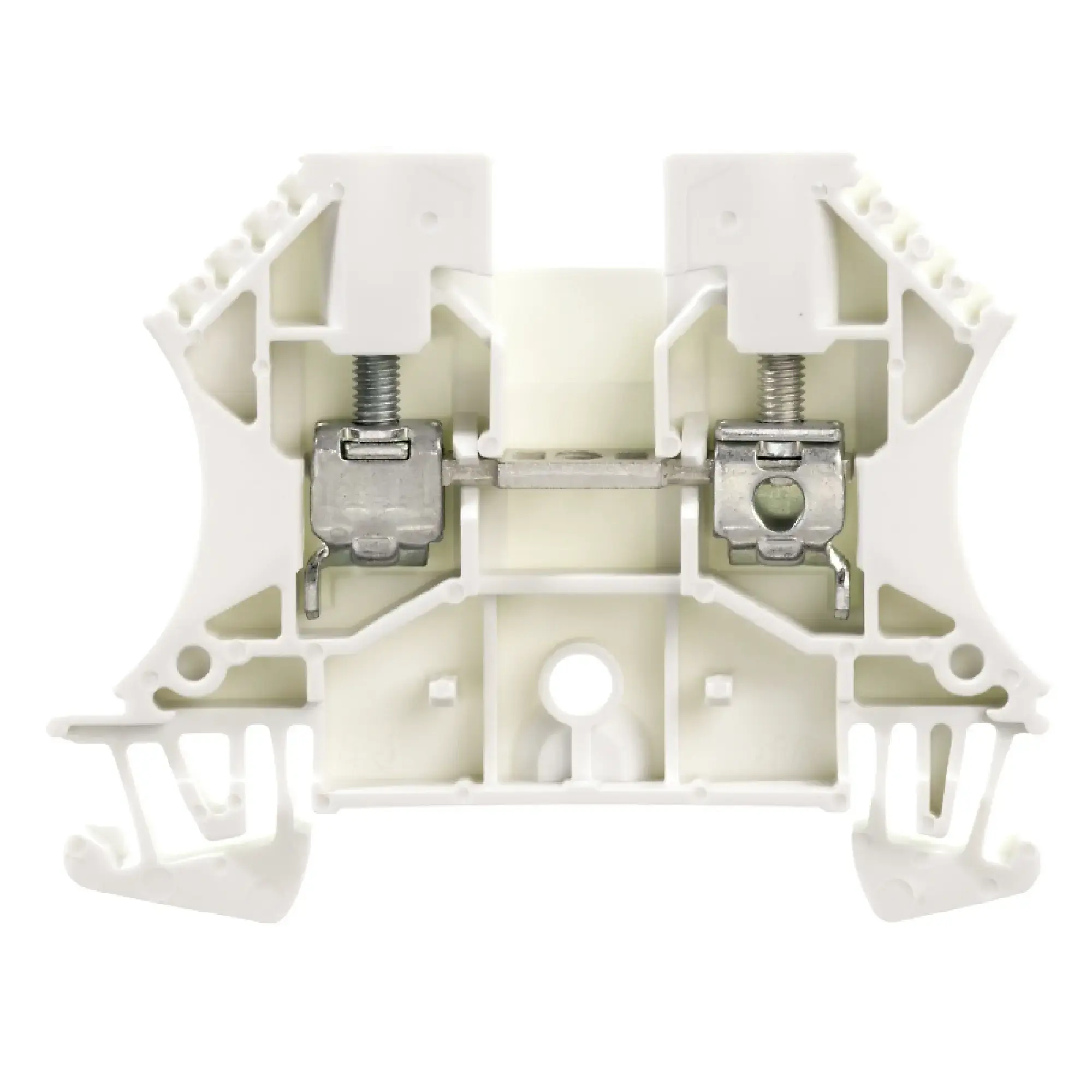 Weidmüller 1036700000 Feed-through terminal block, Screw connection, white, 4 mm², 32 A, 800 V, Number of connections: 2 (img_001)