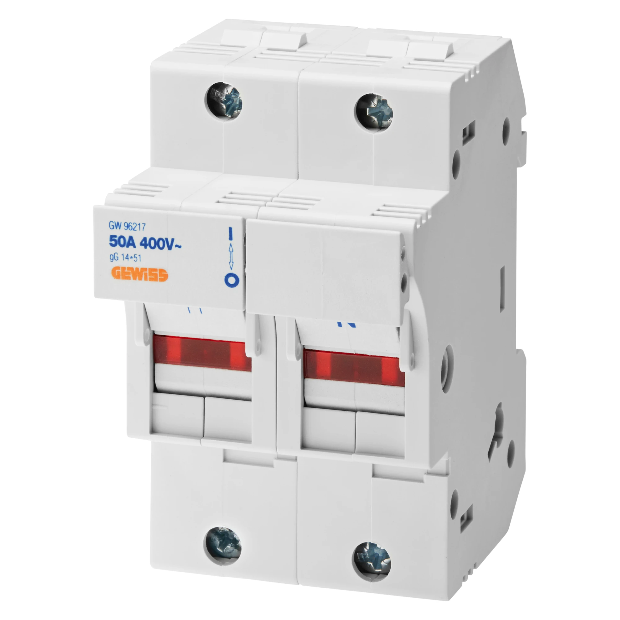 GEWISS GW96217 Sicherungslasttrennschalter 690V AC 50A 1P+N Zylindersicherung 14x51 3TE (img_001) GEWISS GW96217 Sicherungslasttrennschalter 690V AC 50A 1P+N Zylindersicherung 14x51 3TE (img_001)