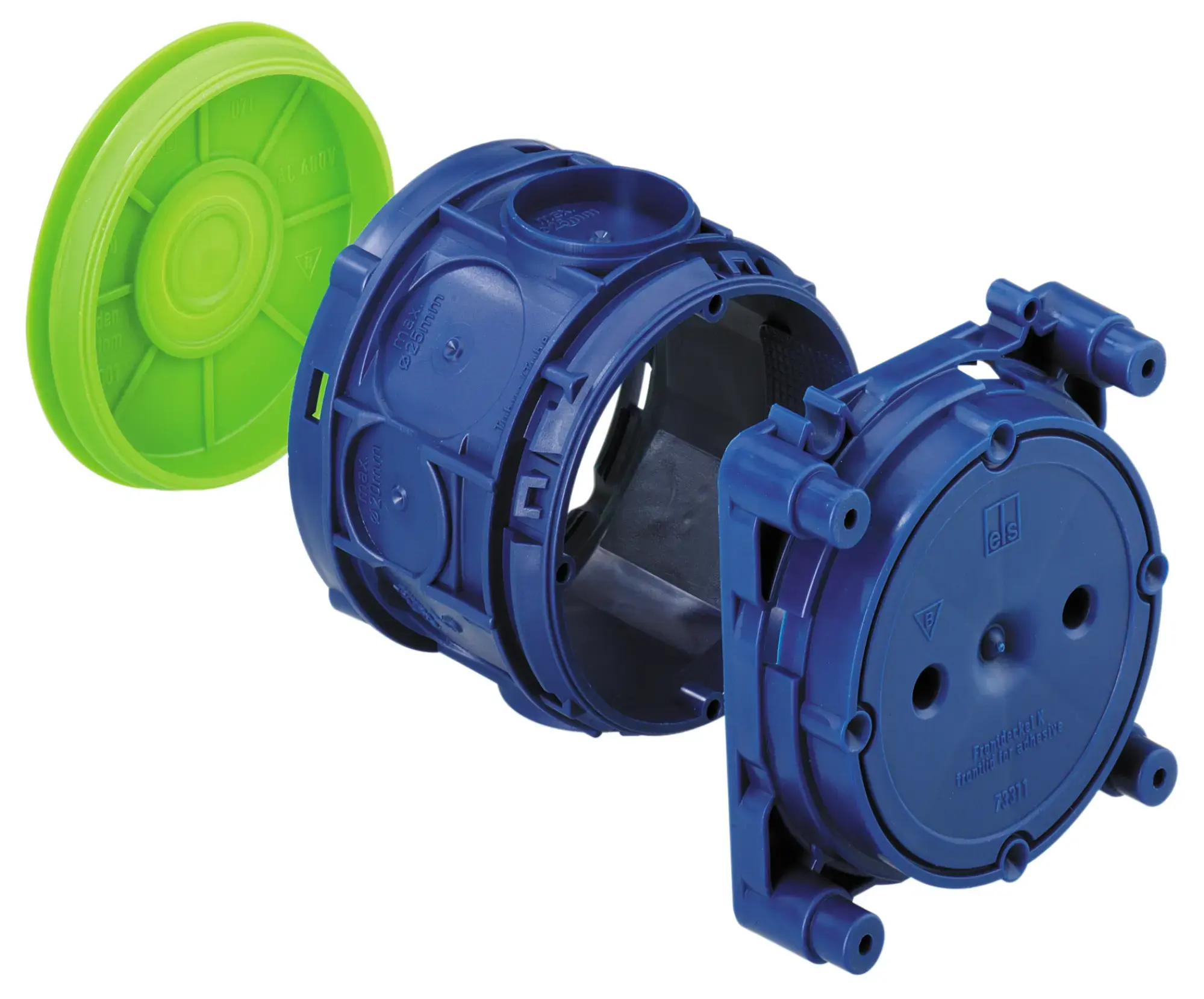 Spelsberg 97186501 Branch socket, other, Type of protection IP30, Suitable for concrete construction, Rated insulation voltage 400V AC, VDE, Halogen free (img_001) Spelsberg 97186501 Branch socket, other, Type of protection IP30, Suitable for concrete construction, Rated insulation voltage 400V AC, VDE, Halogen free (img_001)