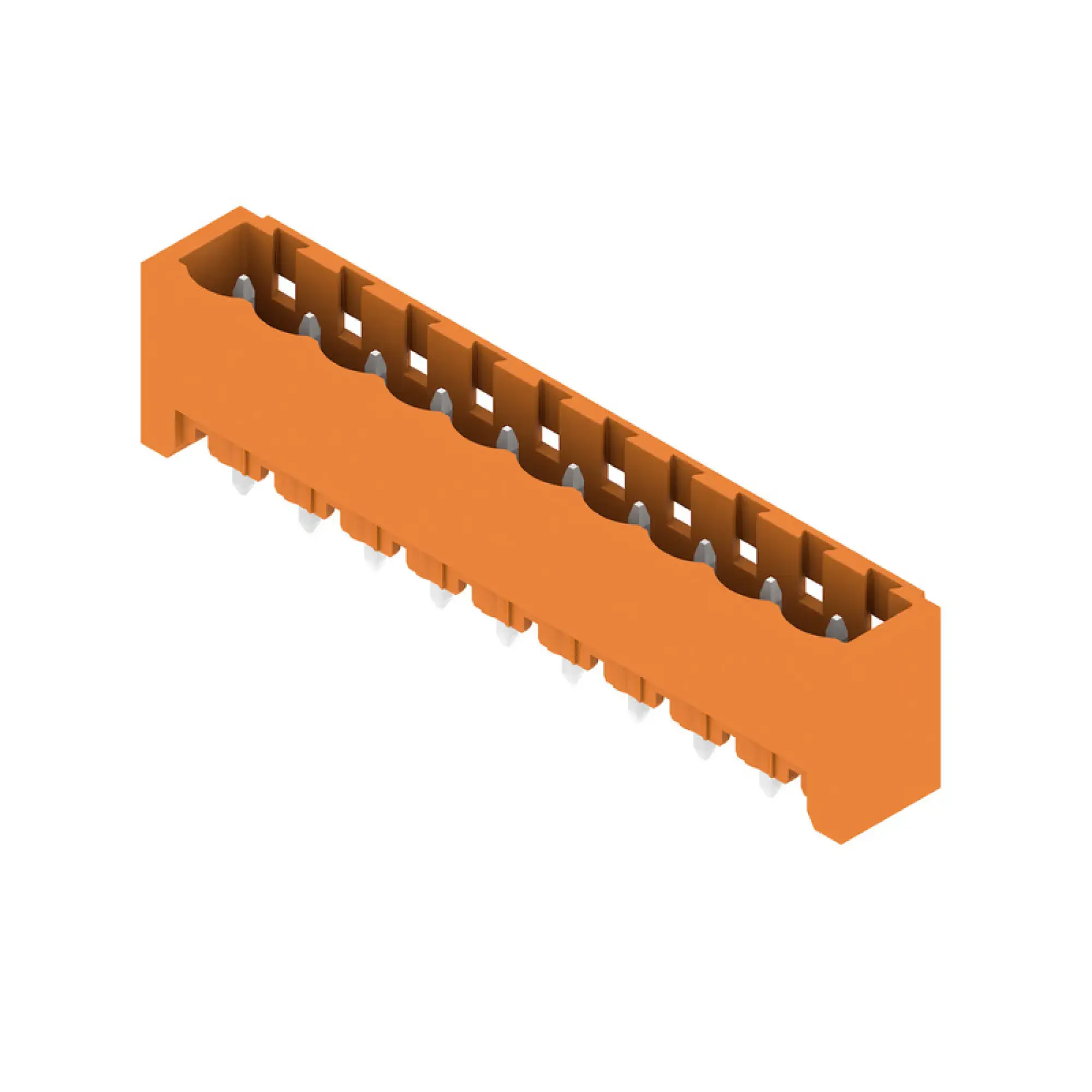 Weidmüller 1146910000 PCB connector (board connection), 320 V, 24 A, Pitch in mm: 5.08, Number of poles: 10, THT solder connection, Box (img_001)