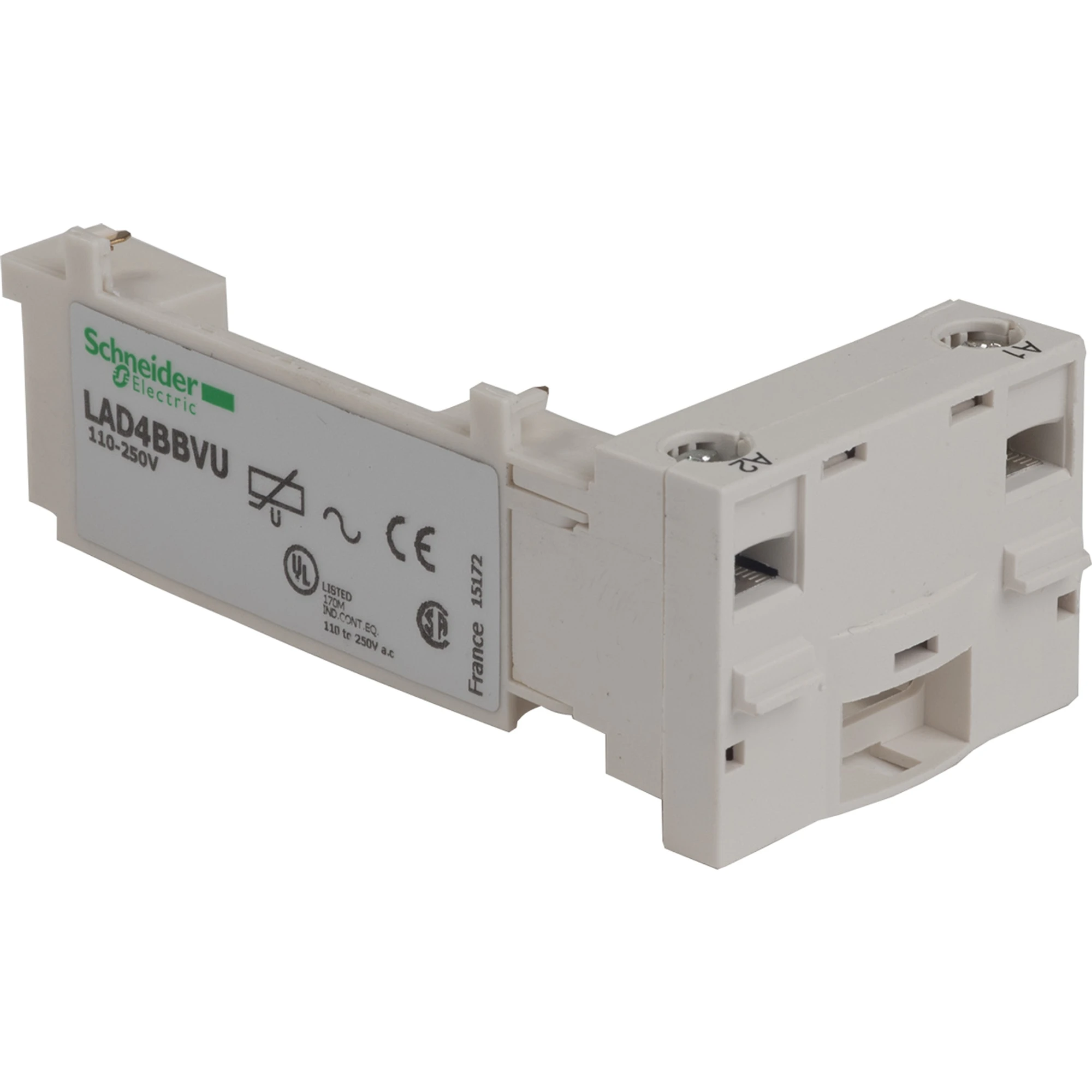 Schneider Electric LAD4BBVU Coil adapter, Retrofit, VAR 110-250VAC, for D09/D38 (img_001) Schneider Electric LAD4BBVU Coil adapter, Retrofit, VAR 110-250VAC, for D09/D38 (img_001)