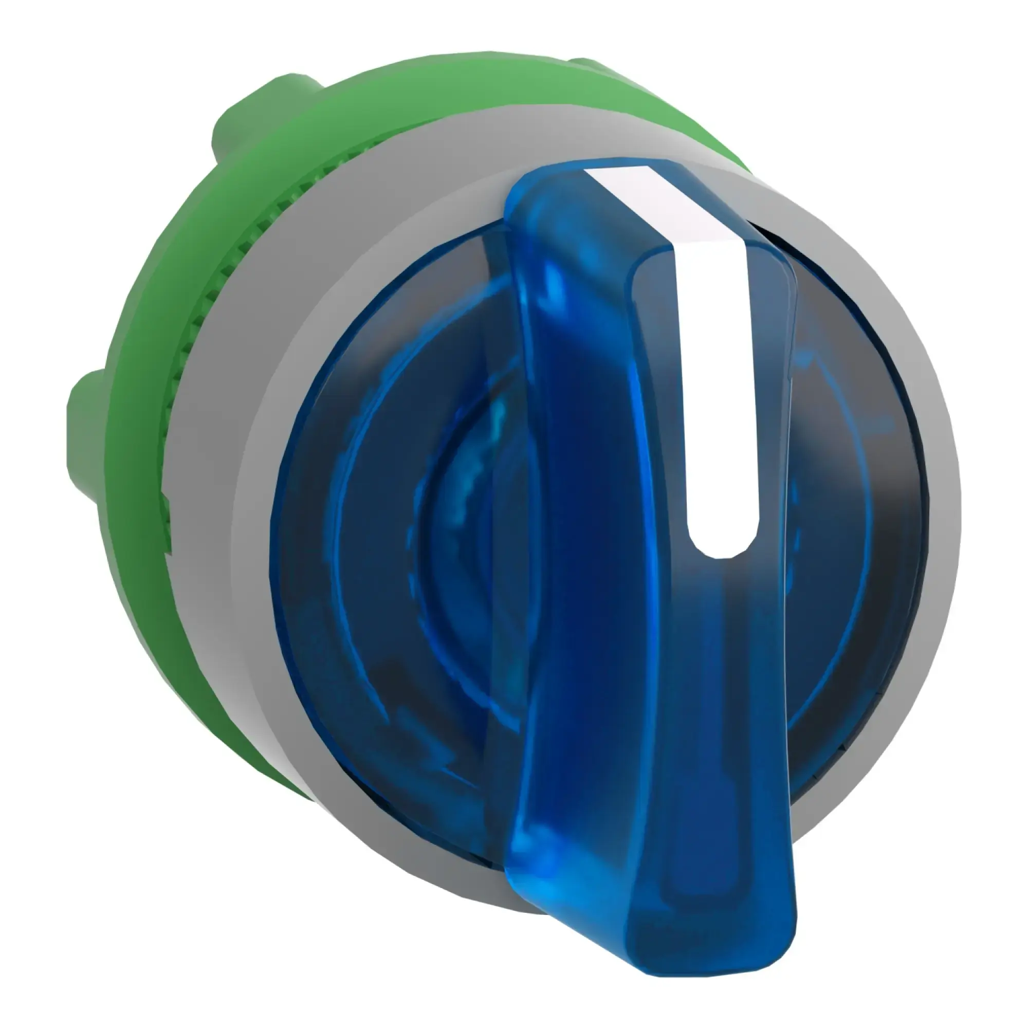 Schneider Electric ZB5AK1363C0 Illuminated Selector Switch, Front Element, Harmony XB5, Plastic, 22mm, Blue, for Universal LED, 3 Positions, Latching (img_009)