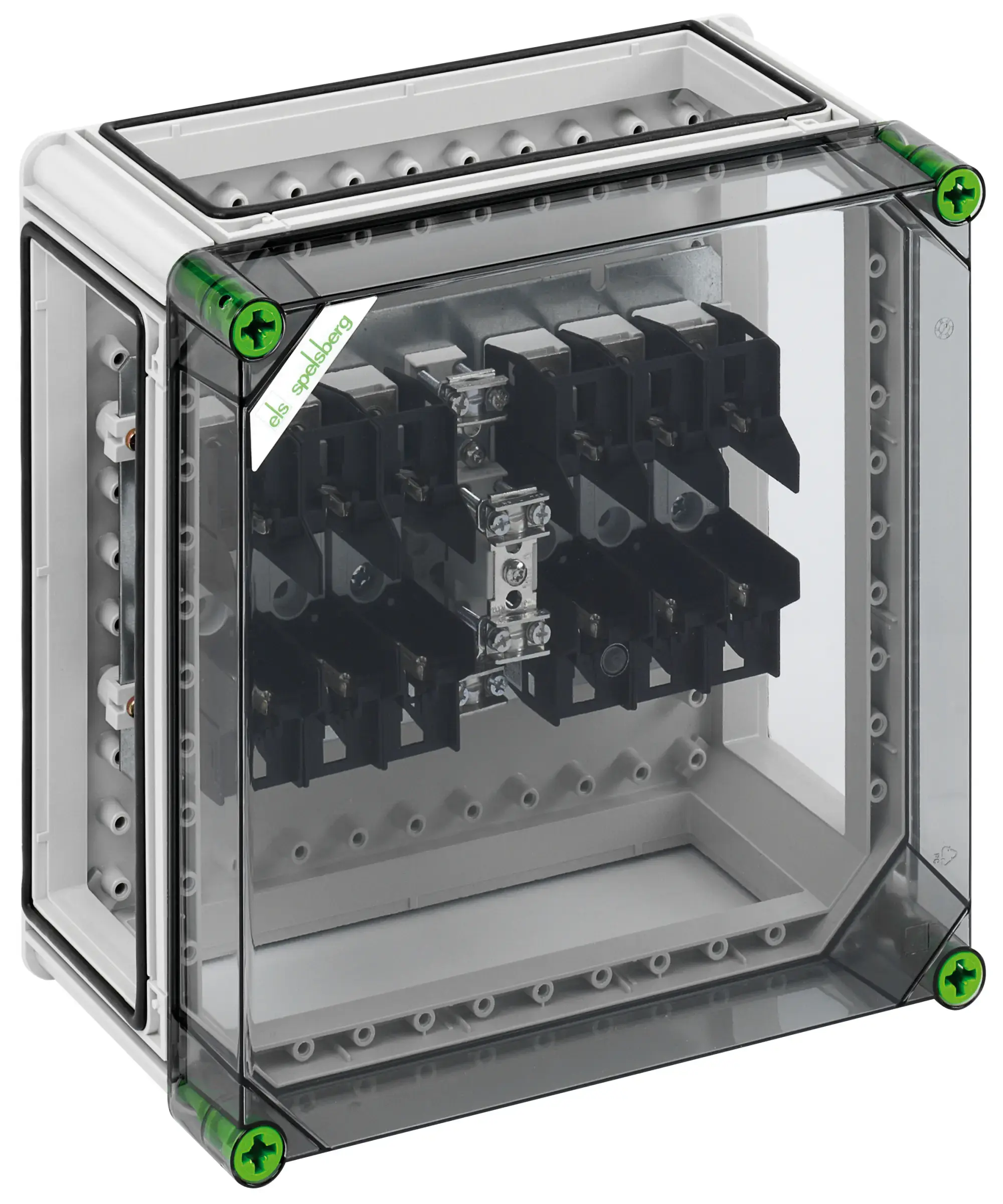 Spelsberg 02220201 NH fuse enclosure, Type of protection IP65, Impact strength IK08, Protection class II, Rated voltage 690V AC, Halogen free (img_001) Spelsberg 02220201 NH fuse enclosure, Type of protection IP65, Impact strength IK08, Protection class II, Rated voltage 690V AC, Halogen free (img_001)