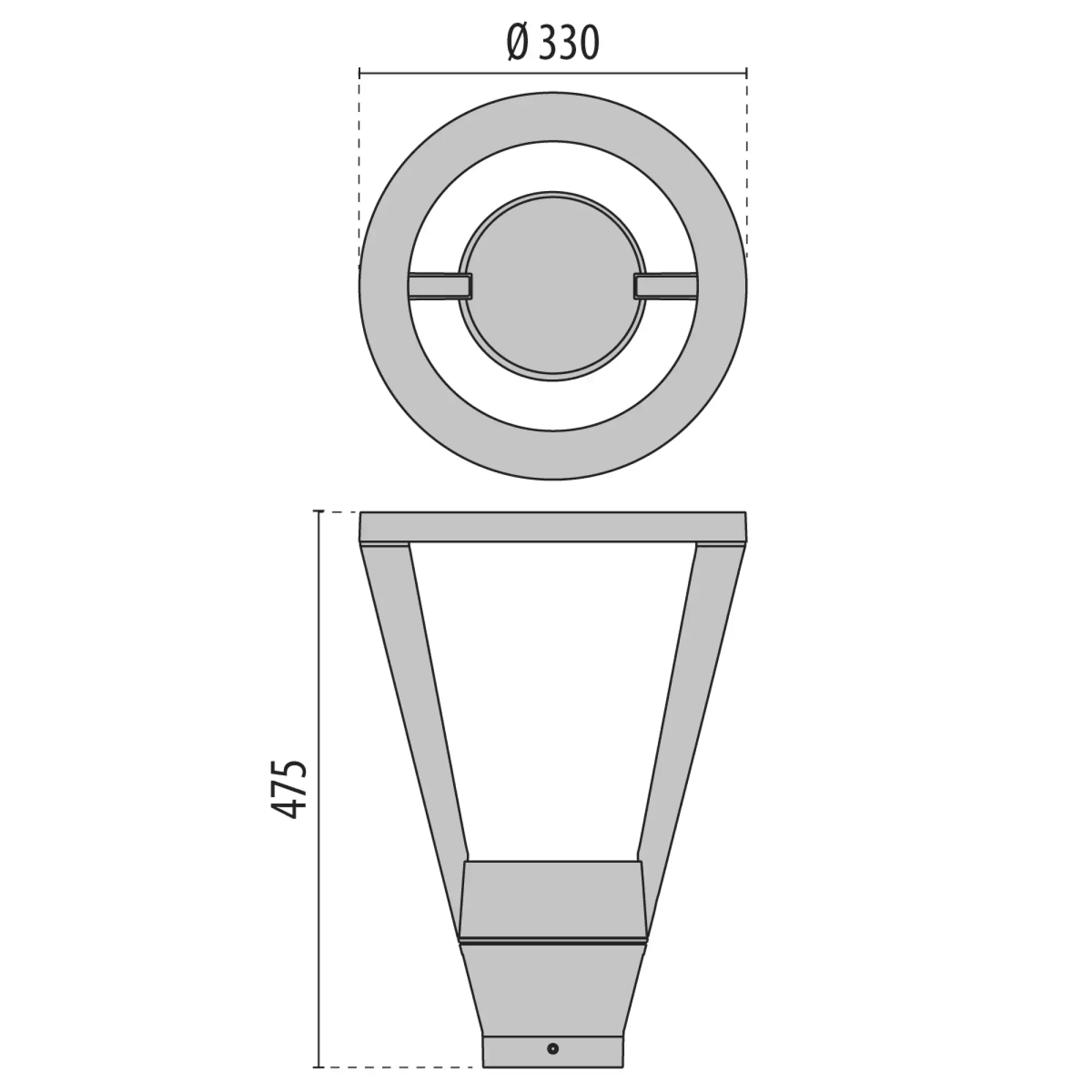 Performance iN Lighting 3104689 LED-Mastleuchte 3000K 42W statisch runde extrabreite Streuoptik 3104689 (img_007)