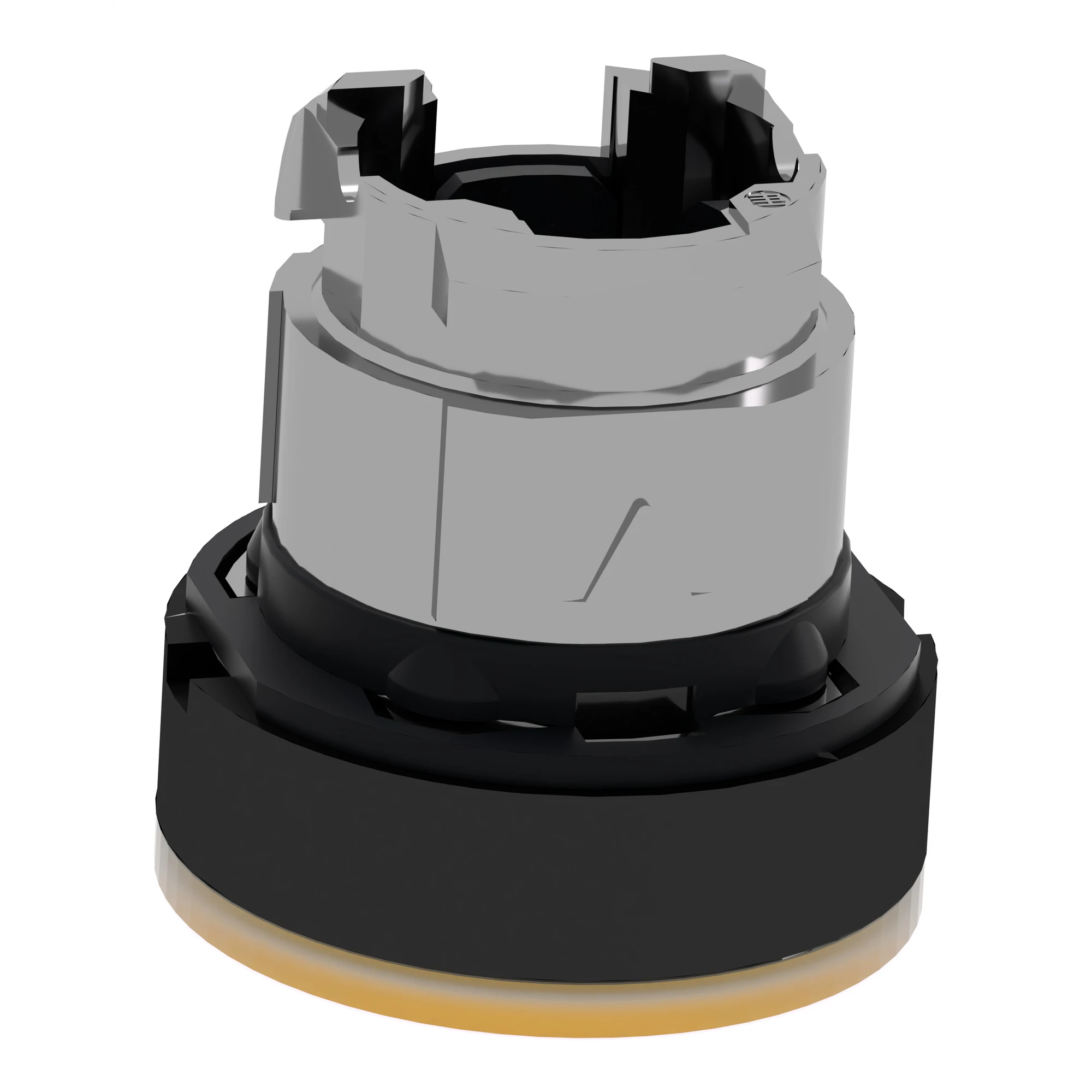 Schneider Electric ZB4BW3537 Illuminated push button, front element, Harmony XB4, metal black, 22mm, orange, unlabeled, momentary, for universal LED (img_007) Schneider Electric ZB4BW3537 Illuminated push button, front element, Harmony XB4, metal black, 22mm, orange, unlabeled, momentary, for universal LED (img_007)