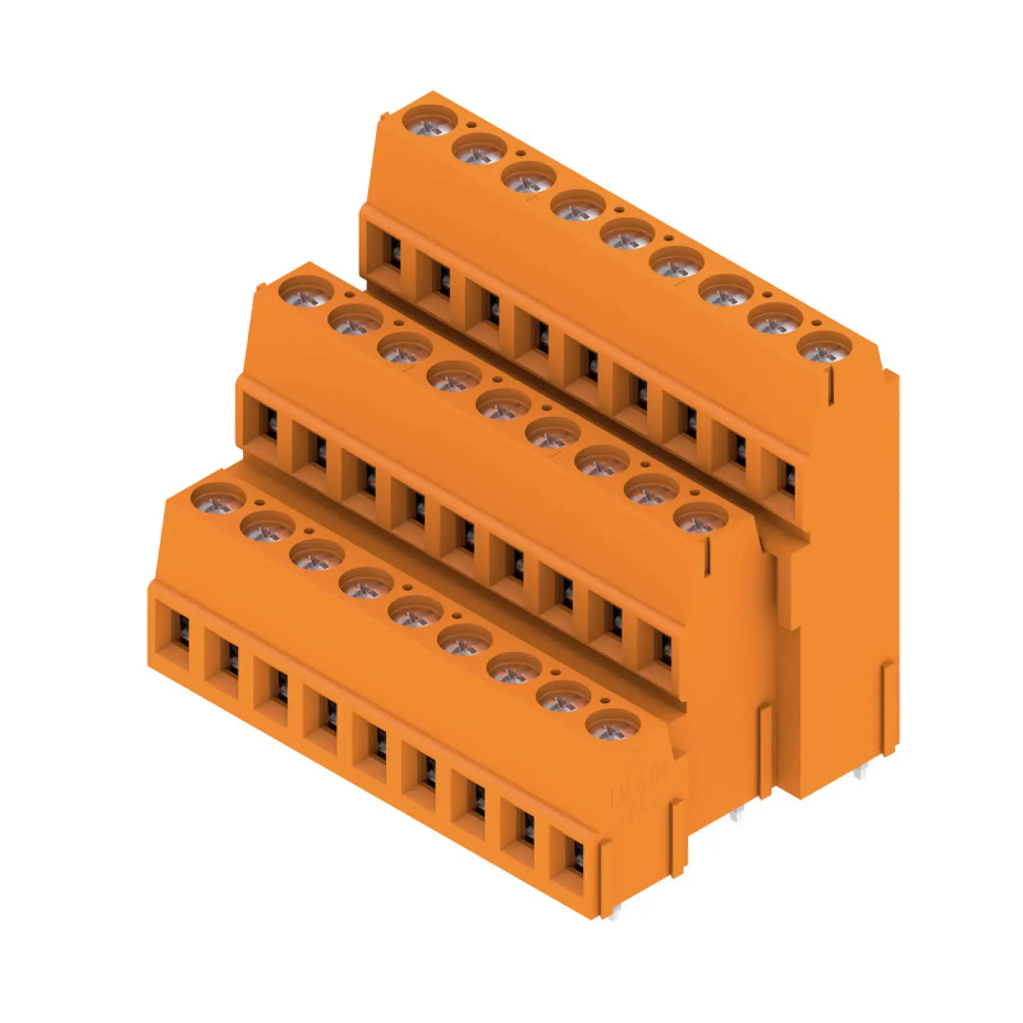 Weidmüller 1769690000 PCB terminal, 320 V, 17.5 A, Pitch in mm: 5.08, 2.5 mm², Number of poles: 27, Clamping yoke connection, THT solder connection, 90°, Box (img_001) Weidmüller 1769690000 PCB terminal, 320 V, 17.5 A, Pitch in mm: 5.08, 2.5 mm², Number of poles: 27, Clamping yoke connection, THT solder connection, 90°, Box (img_001)
