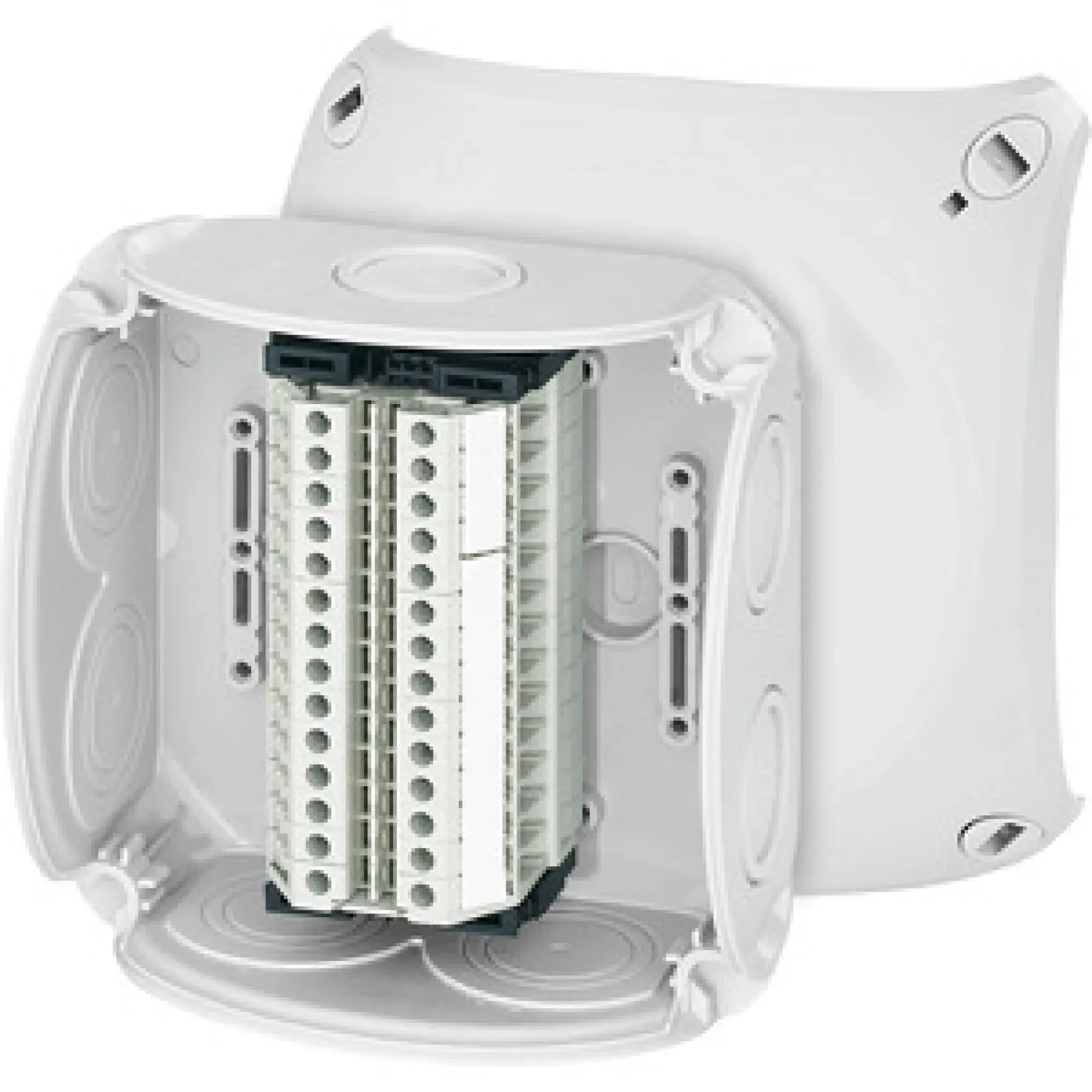 Hensel 62000177 Reihenklemmenkasten 1,5-6 qmm, 14 Klemmen WT 4, mit Außenbefestigung RK 0614 T (img_001) Hensel 62000177 Reihenklemmenkasten 1,5-6 qmm, 14 Klemmen WT 4, mit Außenbefestigung RK 0614 T (img_001)