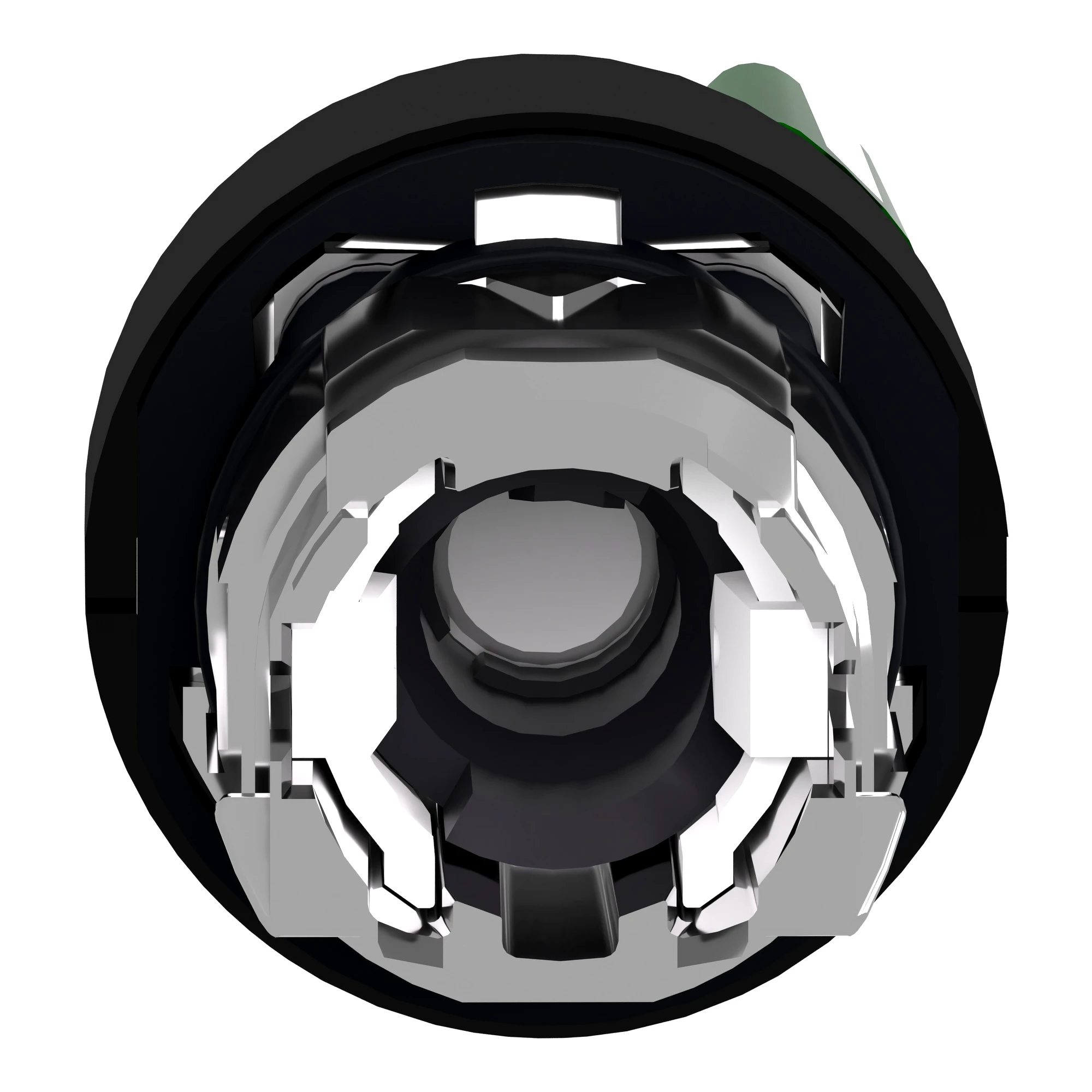 Schneider Electric ZB4BK12337 Illuminated selector switch, front element, Harmony XB4, metal black, 22mm, green, for universal LED, 2 positions, latching (img_003) Schneider Electric ZB4BK12337 Illuminated selector switch, front element, Harmony XB4, metal black, 22mm, green, for universal LED, 2 positions, latching (img_003)