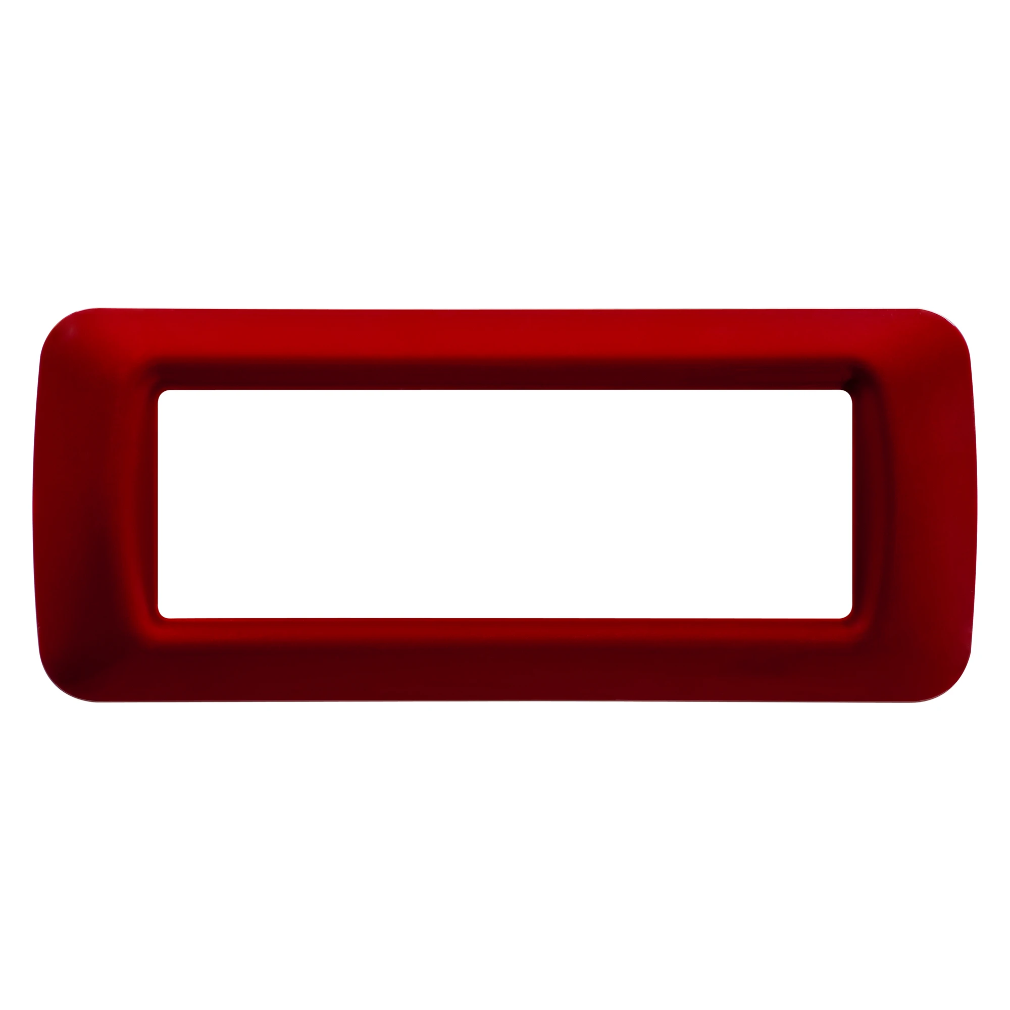 GEWISS GW22536 TOP SYSTEM PLATE - IN TECHNOPOLYMER GLOSS FINISHING - 6 GANG - CLASSIC BURGUNDY - SYSTEM (img_001) GEWISS GW22536 TOP SYSTEM PLATE - IN TECHNOPOLYMER GLOSS FINISHING - 6 GANG - CLASSIC BURGUNDY - SYSTEM (img_001)