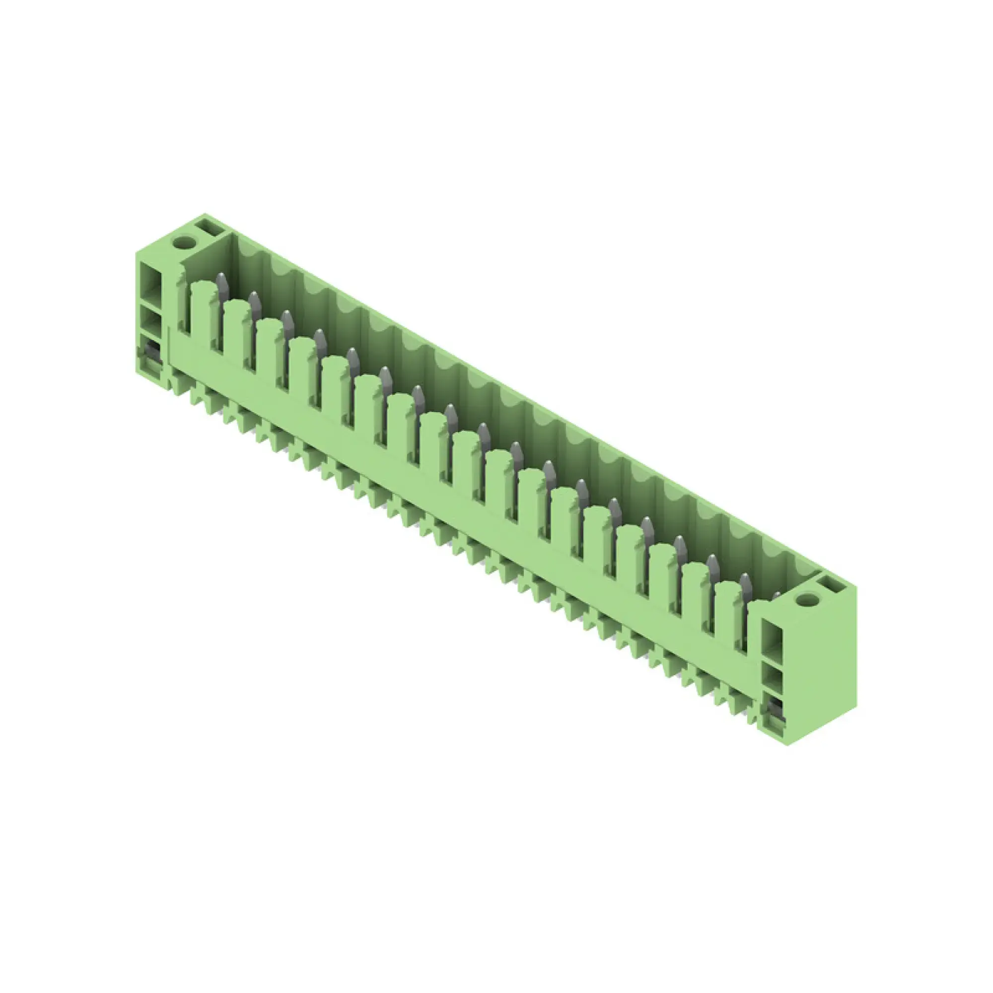 Weidmüller 1467970000 PCB connector (board connection), 160 V, 17 A, Pitch in mm: 3.50, Number of poles: 18, THT solder connection, Box (img_001) Weidmüller 1467970000 PCB connector (board connection), 160 V, 17 A, Pitch in mm: 3.50, Number of poles: 18, THT solder connection, Box (img_001)