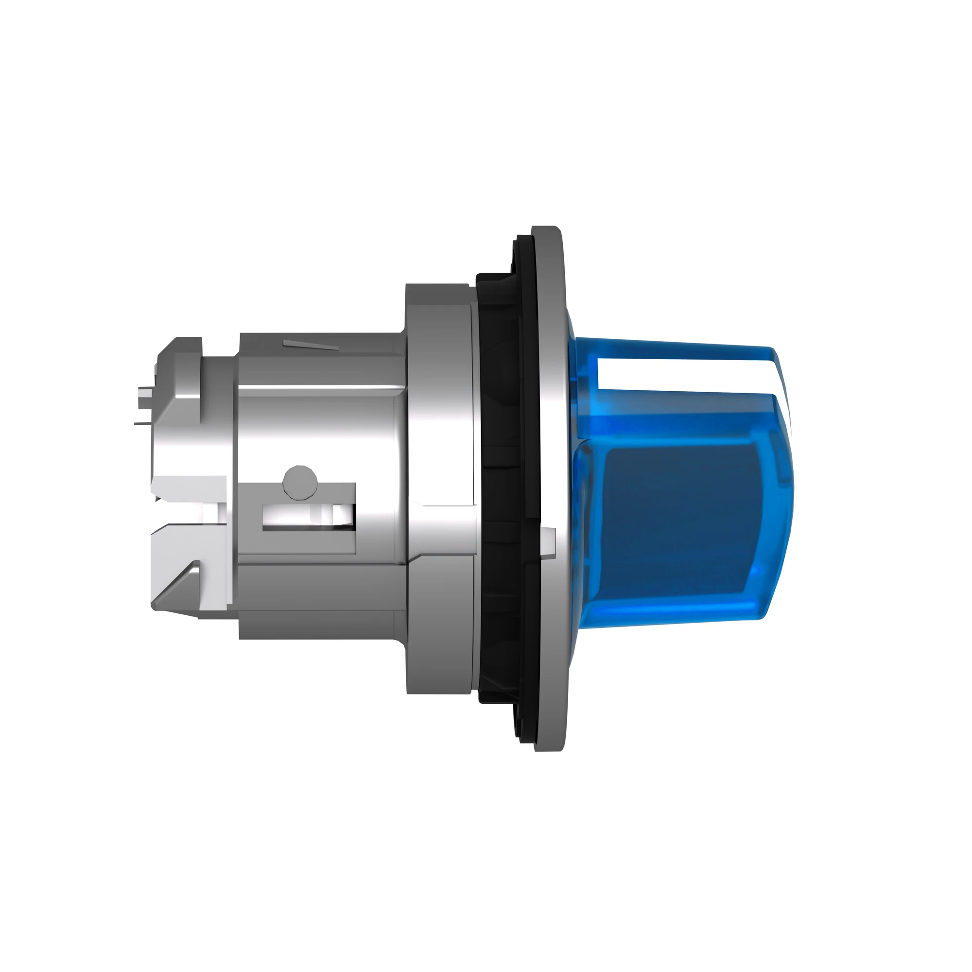 Schneider Electric ZB4FK1463 Illuminated Selector Switch, Front Element, Harmony XB4F, Metal, 30mm, Blue, for Universal LED, 2 Positions, Momentary (img_003) Schneider Electric ZB4FK1463 Illuminated Selector Switch, Front Element, Harmony XB4F, Metal, 30mm, Blue, for Universal LED, 2 Positions, Momentary (img_003)
