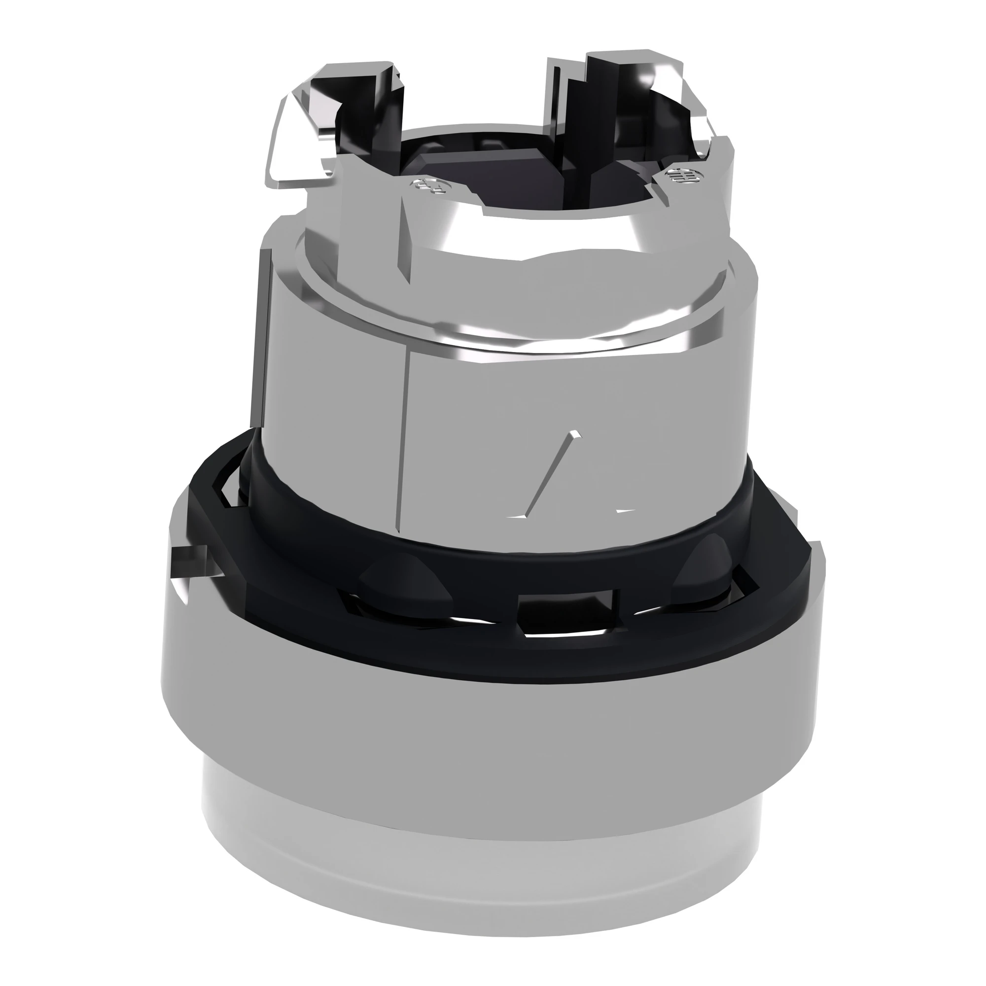 Schneider Electric ZB4BH13 Illuminated push-button, front element, Harmony XB4, metal, 22mm, white, protruding, for universal LED, latching (img_007) Schneider Electric ZB4BH13 Illuminated push-button, front element, Harmony XB4, metal, 22mm, white, protruding, for universal LED, latching (img_007)