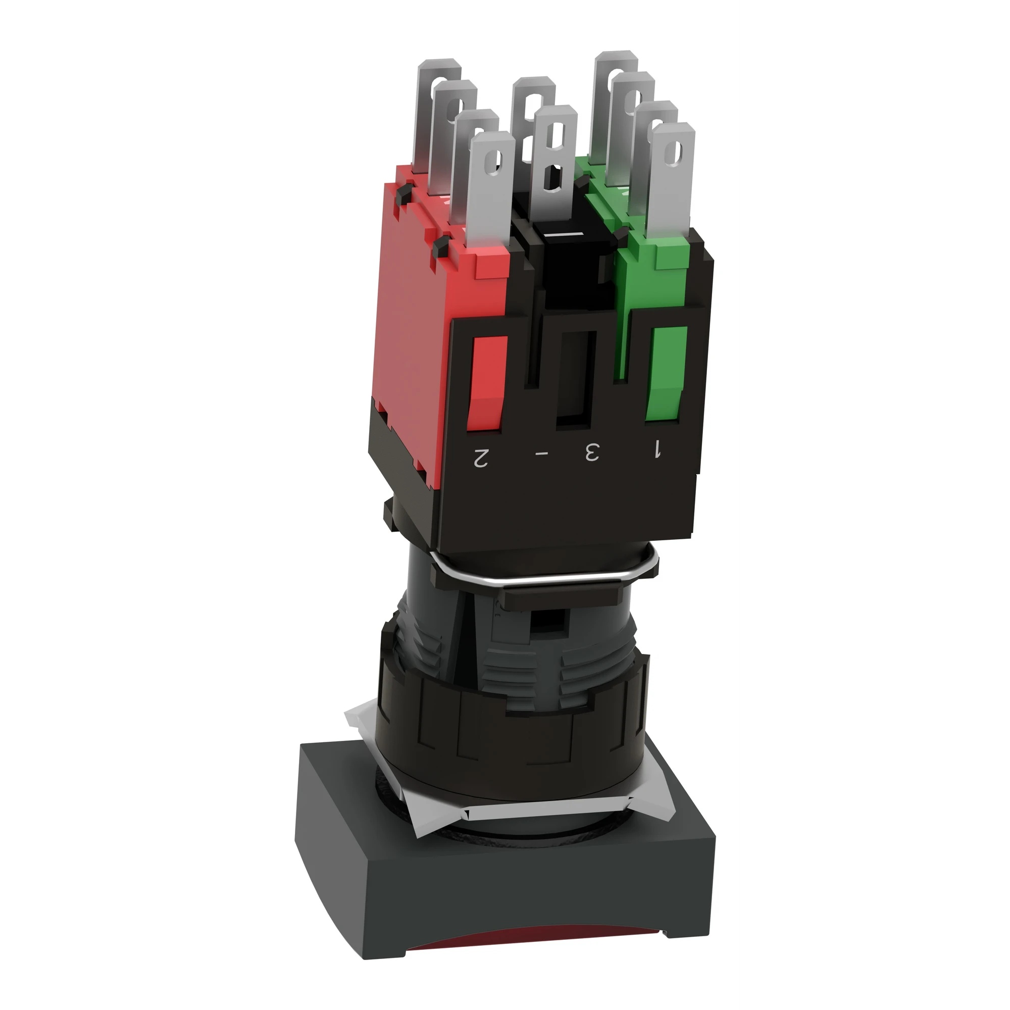 Schneider Electric XB6DF4B5B Illuminated pushbutton, red Ø 16, flat, latching, 24 V, 1NO+1NC (img_007) Schneider Electric XB6DF4B5B Illuminated pushbutton, red Ø 16, flat, latching, 24 V, 1NO+1NC (img_007)