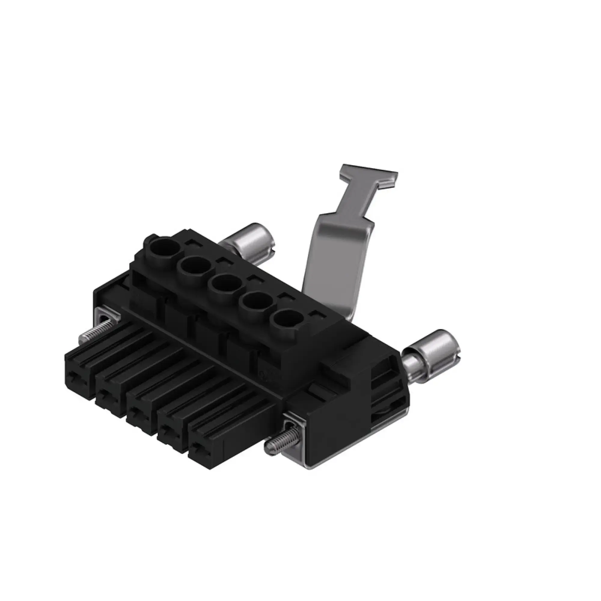 Weidmüller 1929870000 PCB connector (wire connection), 1000 V, 57 A, Pitch in mm: 7.62, 10 mm², Number of poles: 5, Clamping yoke connection, Box (img_001) Weidmüller 1929870000 PCB connector (wire connection), 1000 V, 57 A, Pitch in mm: 7.62, 10 mm², Number of poles: 5, Clamping yoke connection, Box (img_001)