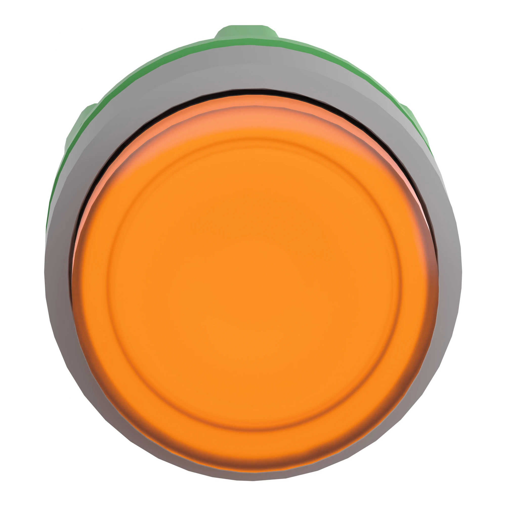 Schneider Electric ZB5AH53C0 Illuminated Push Button, Front Element, Harmony XB5, Plastic, 22mm, Light Grey, Yellow, Projecting, for Universal LED, Latching (img_005)