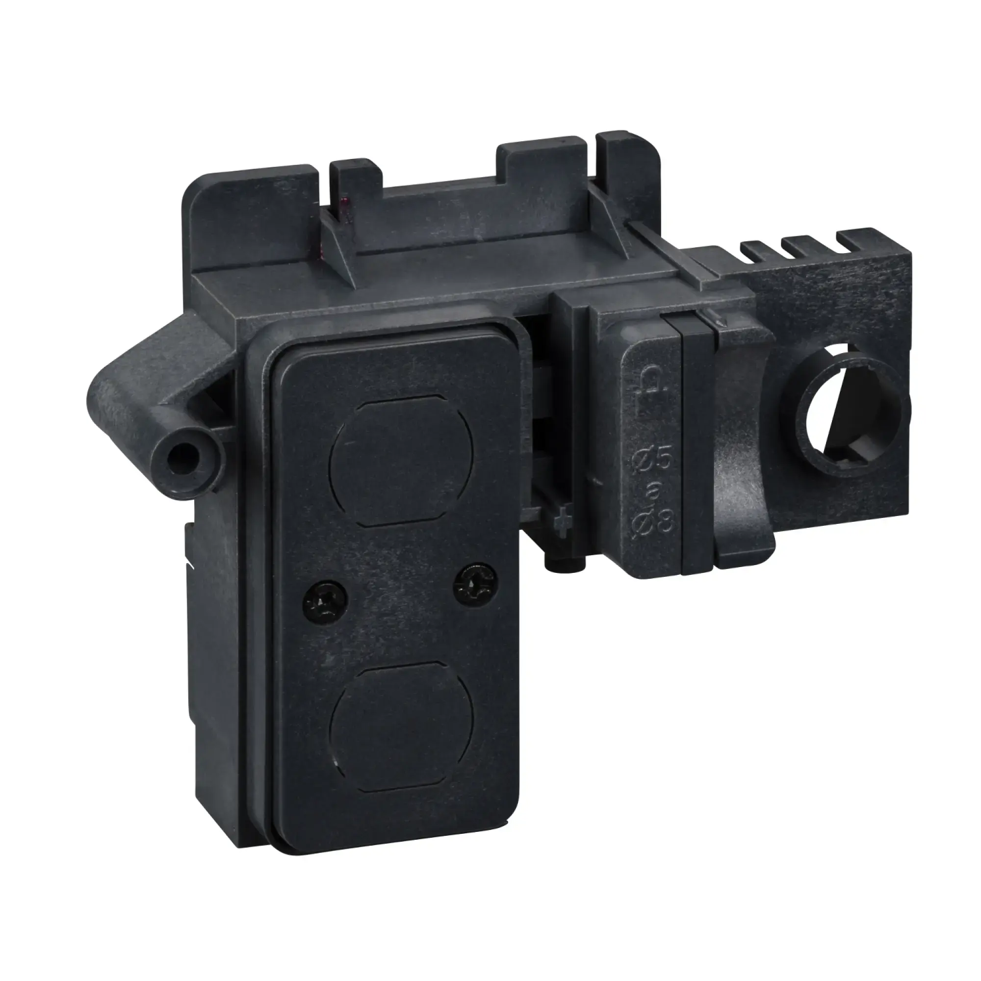 Schneider Electric LV848541SP Adaptor set RONIS/PROFALUX for locking in OFF position for MTZ2/MTZ3 (img_002) Schneider Electric LV848541SP Adaptor set RONIS/PROFALUX for locking in OFF position for MTZ2/MTZ3 (img_002)