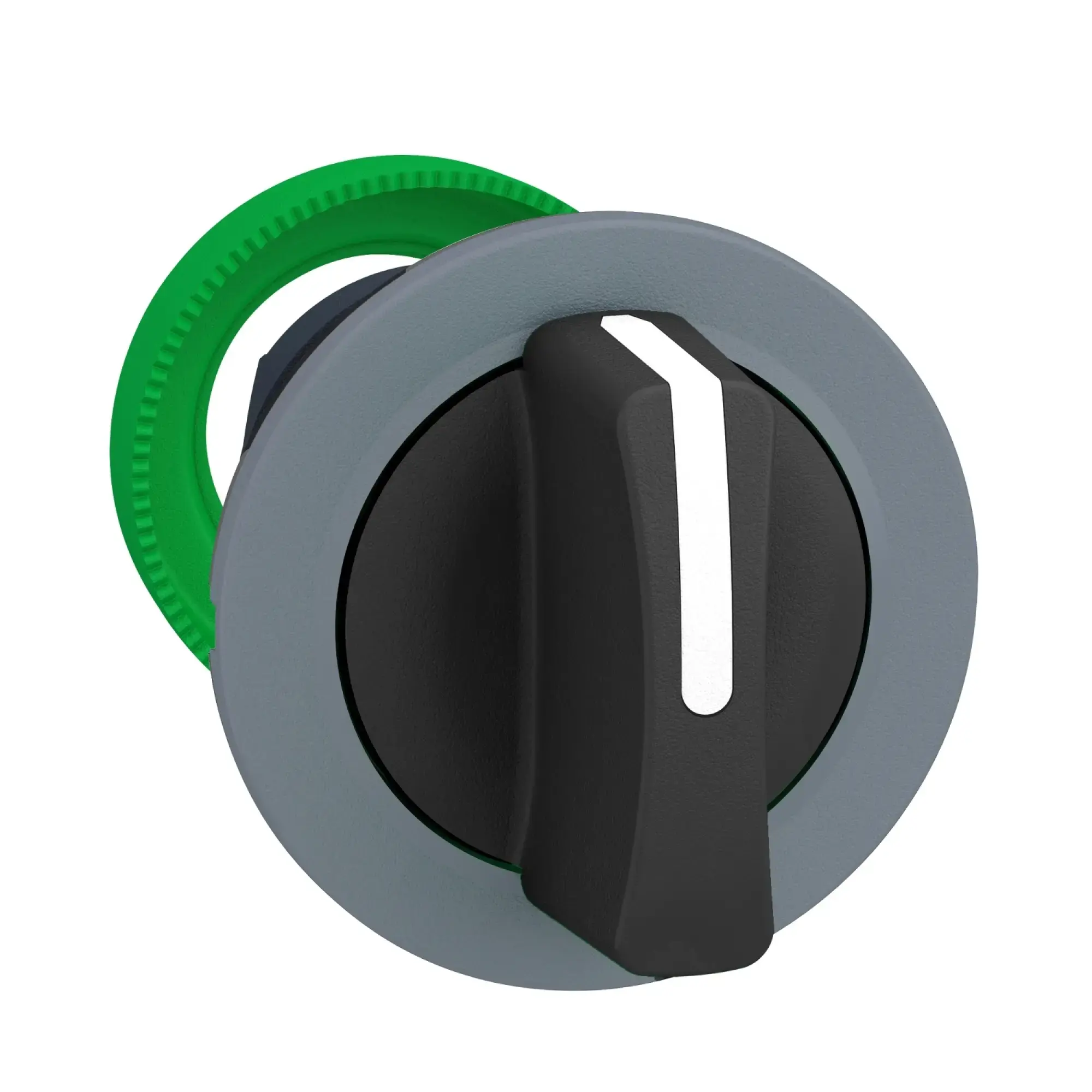 Schneider Electric ZB5FD3C0 Selector switch, front element, Harmony XB5F, plastic, 30mm, light gray, black, 3 positions, latching (img_002) Schneider Electric ZB5FD3C0 Selector switch, front element, Harmony XB5F, plastic, 30mm, light gray, black, 3 positions, latching (img_002)