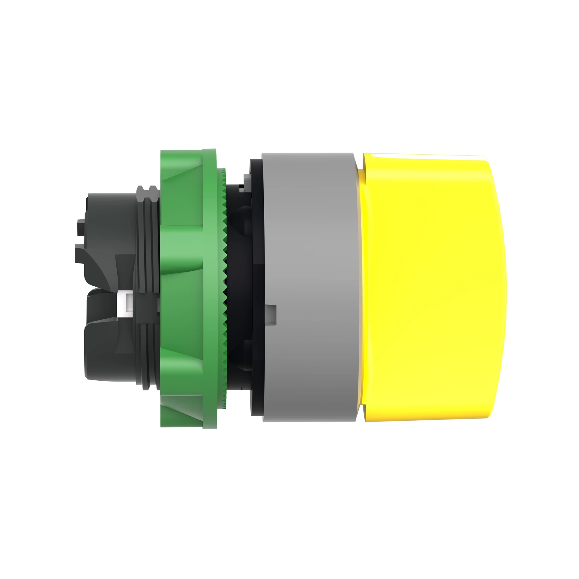 Schneider Electric ZB5AD505C0 Selector switch, Front element, Harmony XB5, plastic, 22mm, light gray, yellow, 3 positions, latching center (img_002) Schneider Electric ZB5AD505C0 Selector switch, Front element, Harmony XB5, plastic, 22mm, light gray, yellow, 3 positions, latching center (img_002)