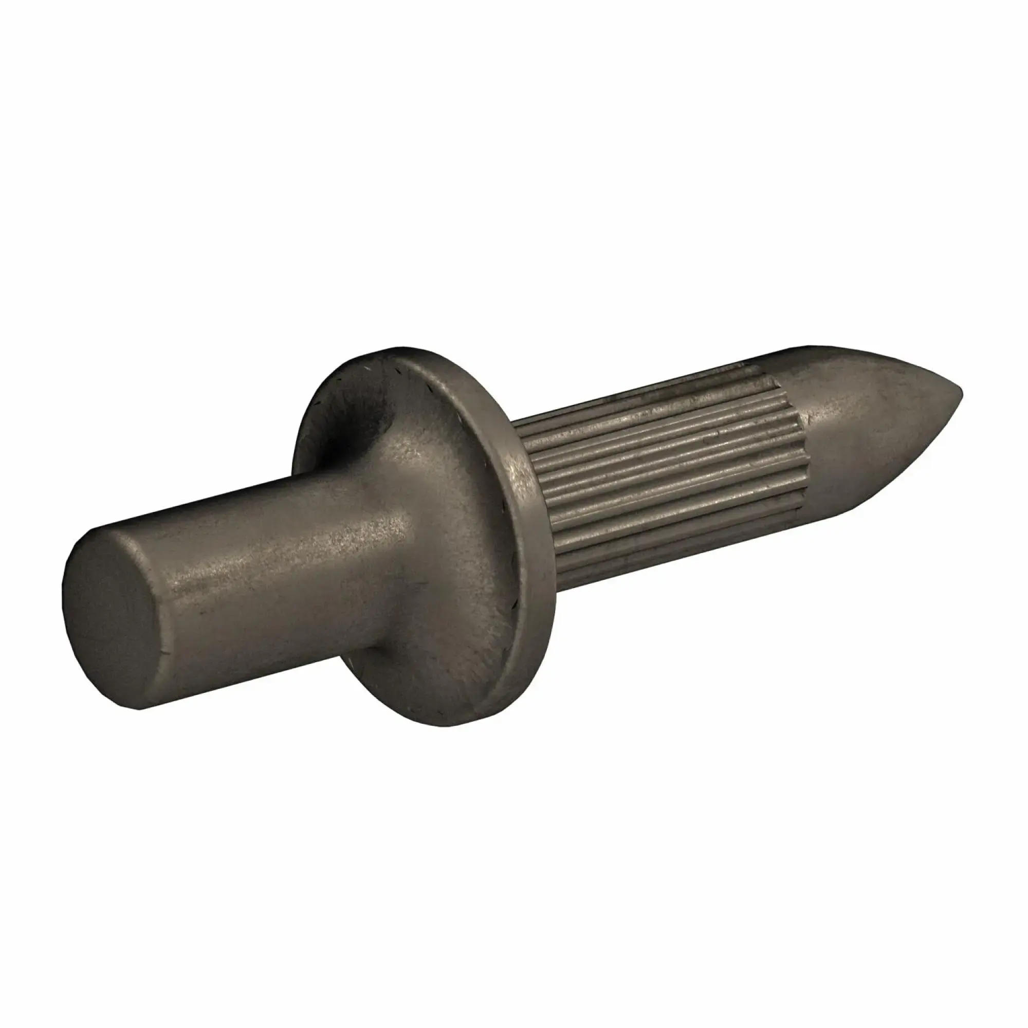 Don Quichotte 950800 Drive-in dowel FixPin large collar, grooved down 4,0x14mm Steel Bright (img_001) Don Quichotte 950800 Drive-in dowel FixPin large collar, grooved down 4,0x14mm Steel Bright (img_001)