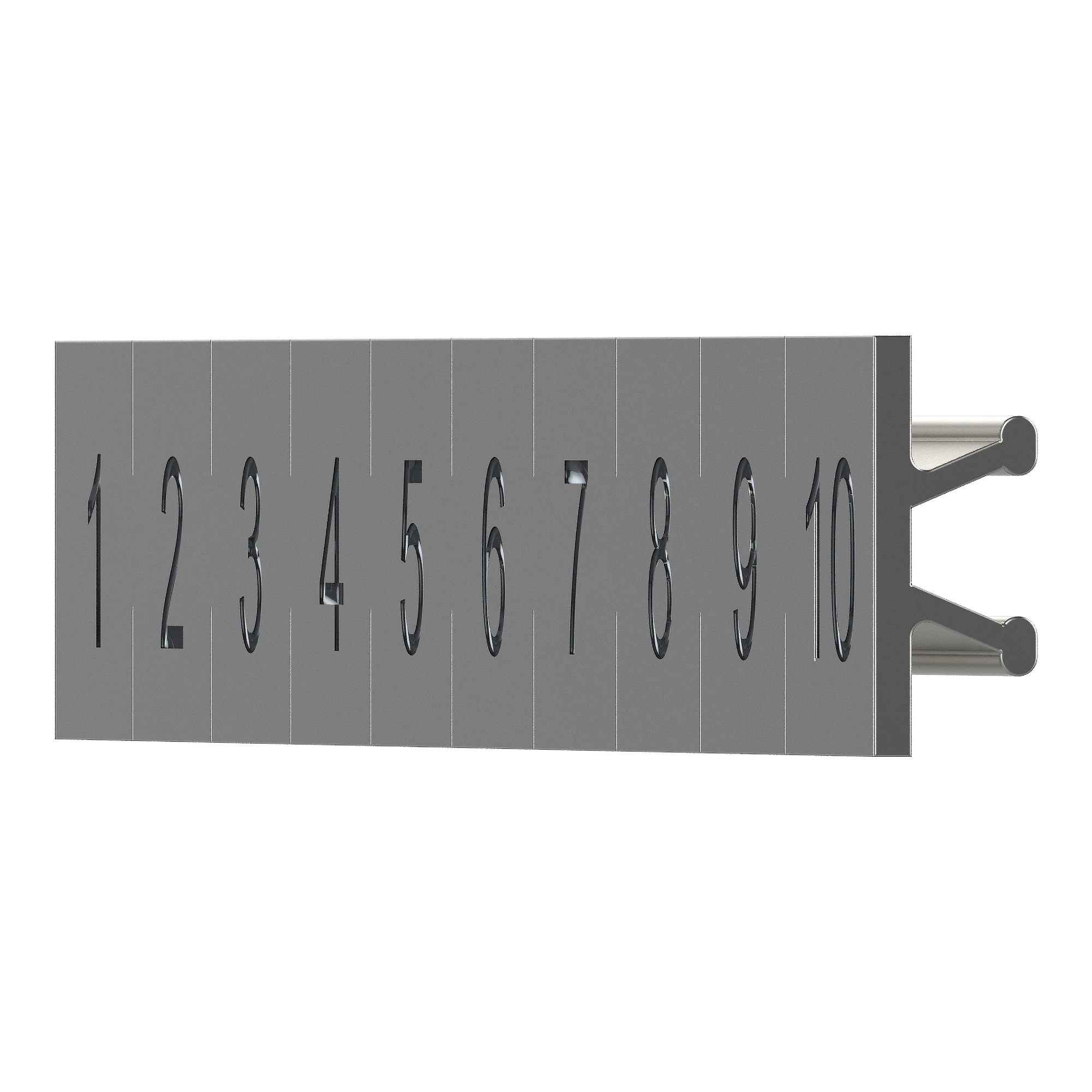 Schneider Electric SSDZLN1 Plug-in labels for SSD semiconductor relays, numbered from 1 to 10 (img_004) Schneider Electric SSDZLN1 Plug-in labels for SSD semiconductor relays, numbered from 1 to 10 (img_004)