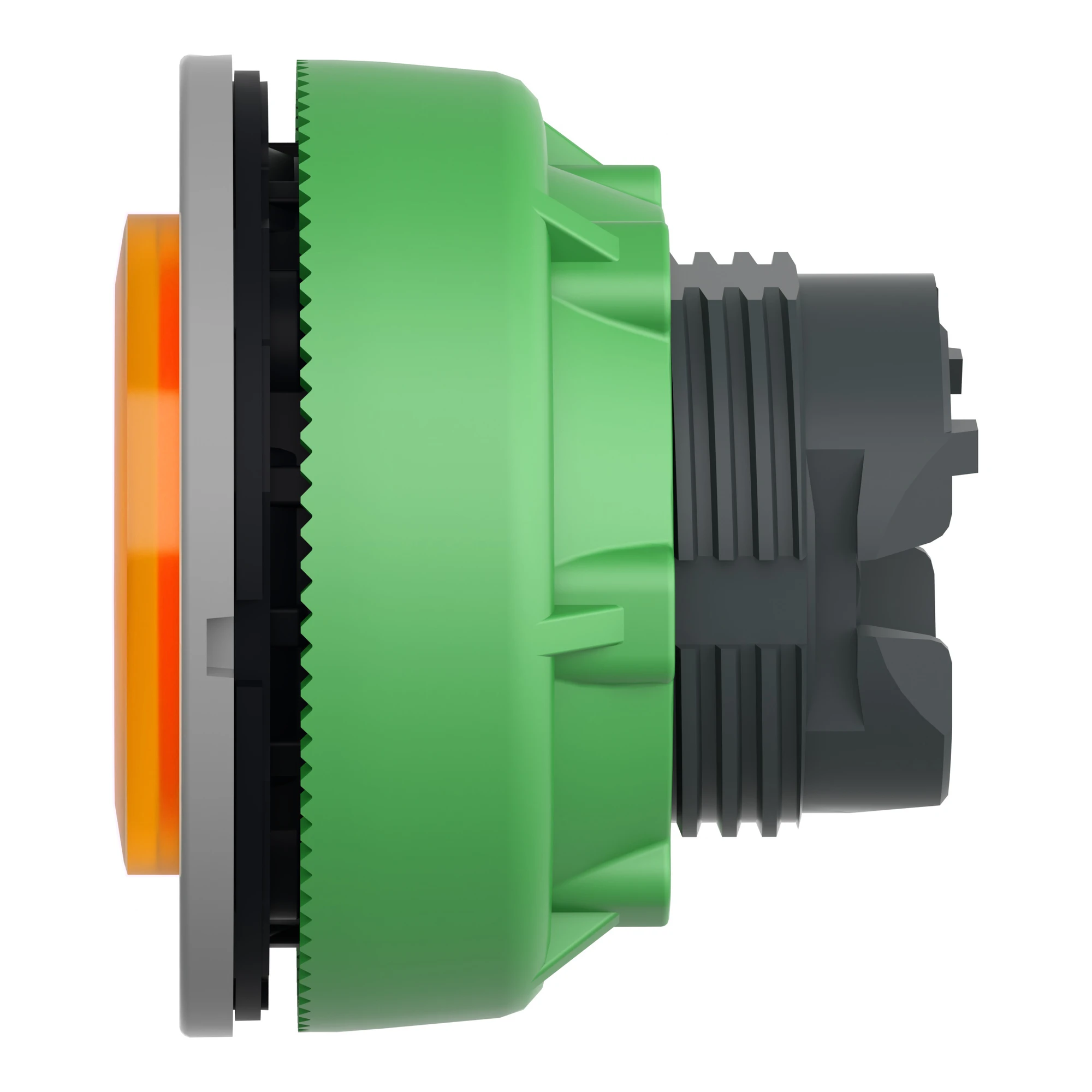 Schneider Electric ZB5FW153C0 Illuminated Pushbutton, Front Element, Harmony XB5F, Plastic, 30mm, Light Grey, Orange, Projecting, for Universal LED (img_006) Schneider Electric ZB5FW153C0 Illuminated Pushbutton, Front Element, Harmony XB5F, Plastic, 30mm, Light Grey, Orange, Projecting, for Universal LED (img_006)