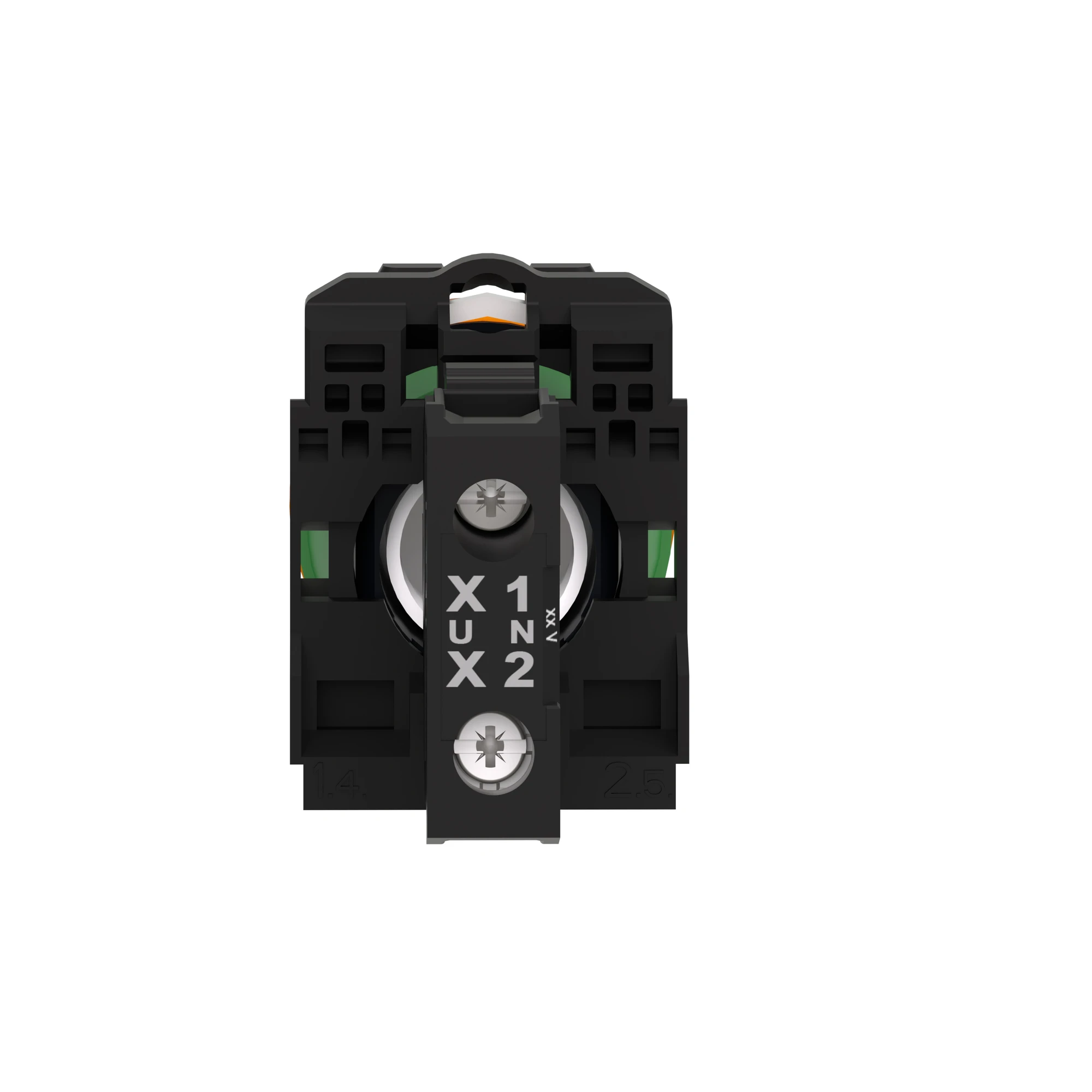 Schneider Electric XB5AVB5 Pilot light, Harmony XB5, plastic, orange, 22mm, universal LED, smooth dome, 24V ACDC (img_002) Schneider Electric XB5AVB5 Pilot light, Harmony XB5, plastic, orange, 22mm, universal LED, smooth dome, 24V ACDC (img_002)