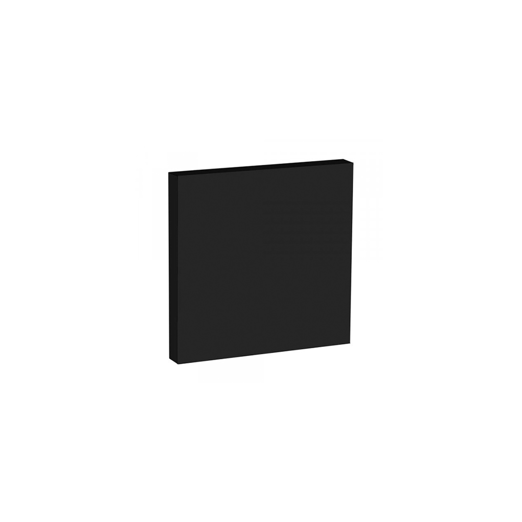 WSU Lights Vierkantaufsatz schwarz 60° für Einbaunachtleuchte - 80x80x9mm WSU Lights Vierkantaufsatz schwarz 60° für Einbaunachtleuchte - 80x80x9mm