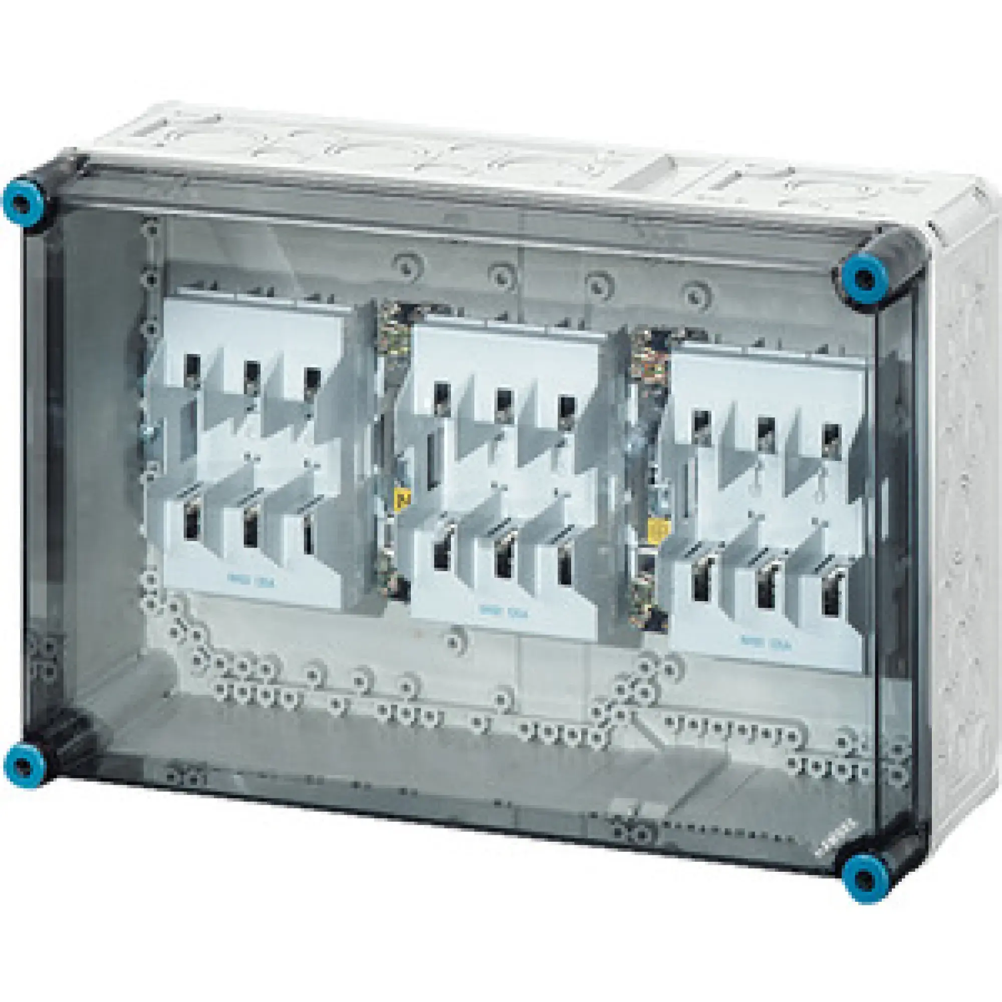 Hensel 2000156 Mi-NH-Sicherungsgehäuse 3xNH 00 , 3polig, 125 A + PE + N Mi 4350 (img_001)