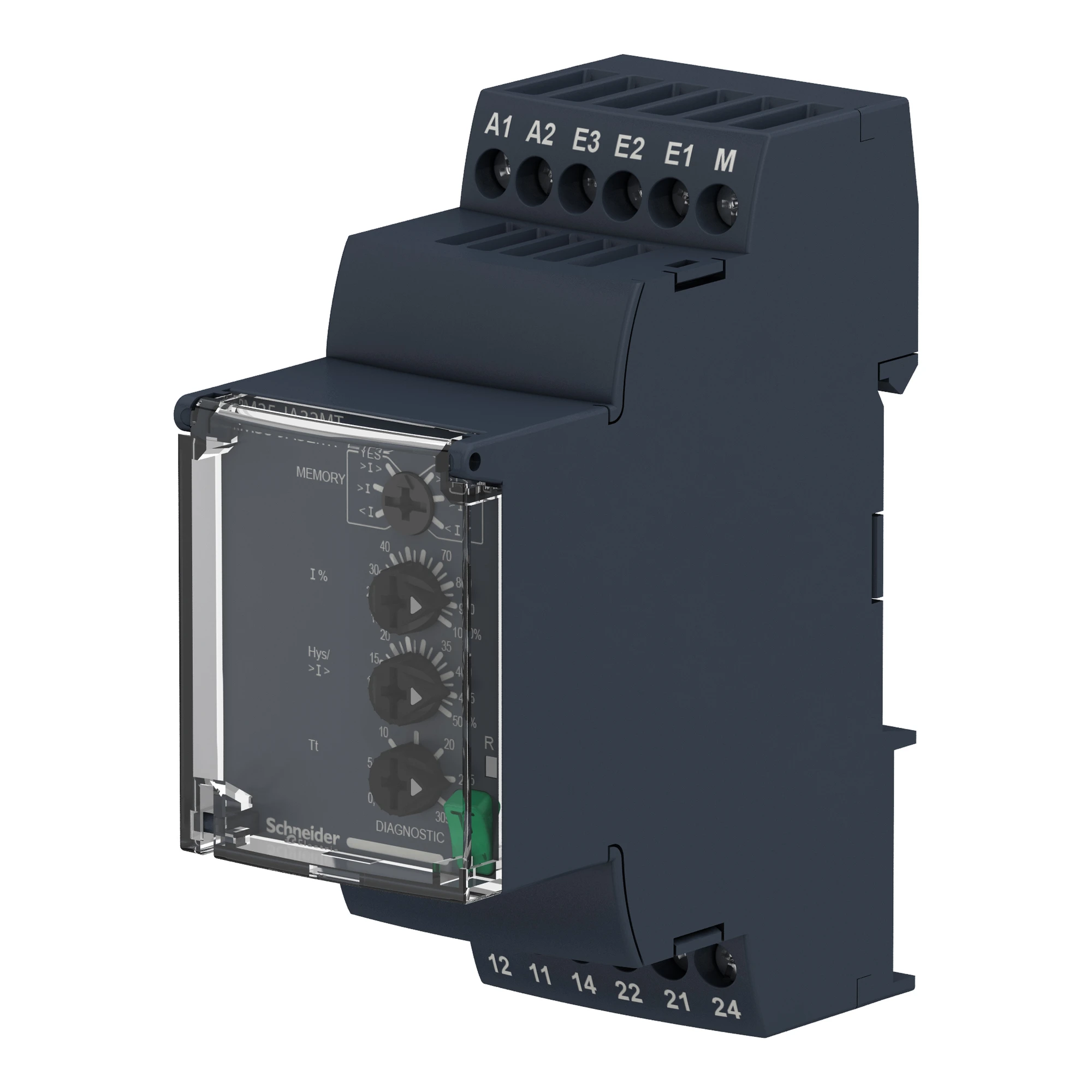 Schneider Electric RM35JA32MT Monitoring for over/under current with memory, 1.5-15 A, 380-415 VAC/DC, 2 W (img_003) Schneider Electric RM35JA32MT Monitoring for over/under current with memory, 1.5-15 A, 380-415 VAC/DC, 2 W (img_003)