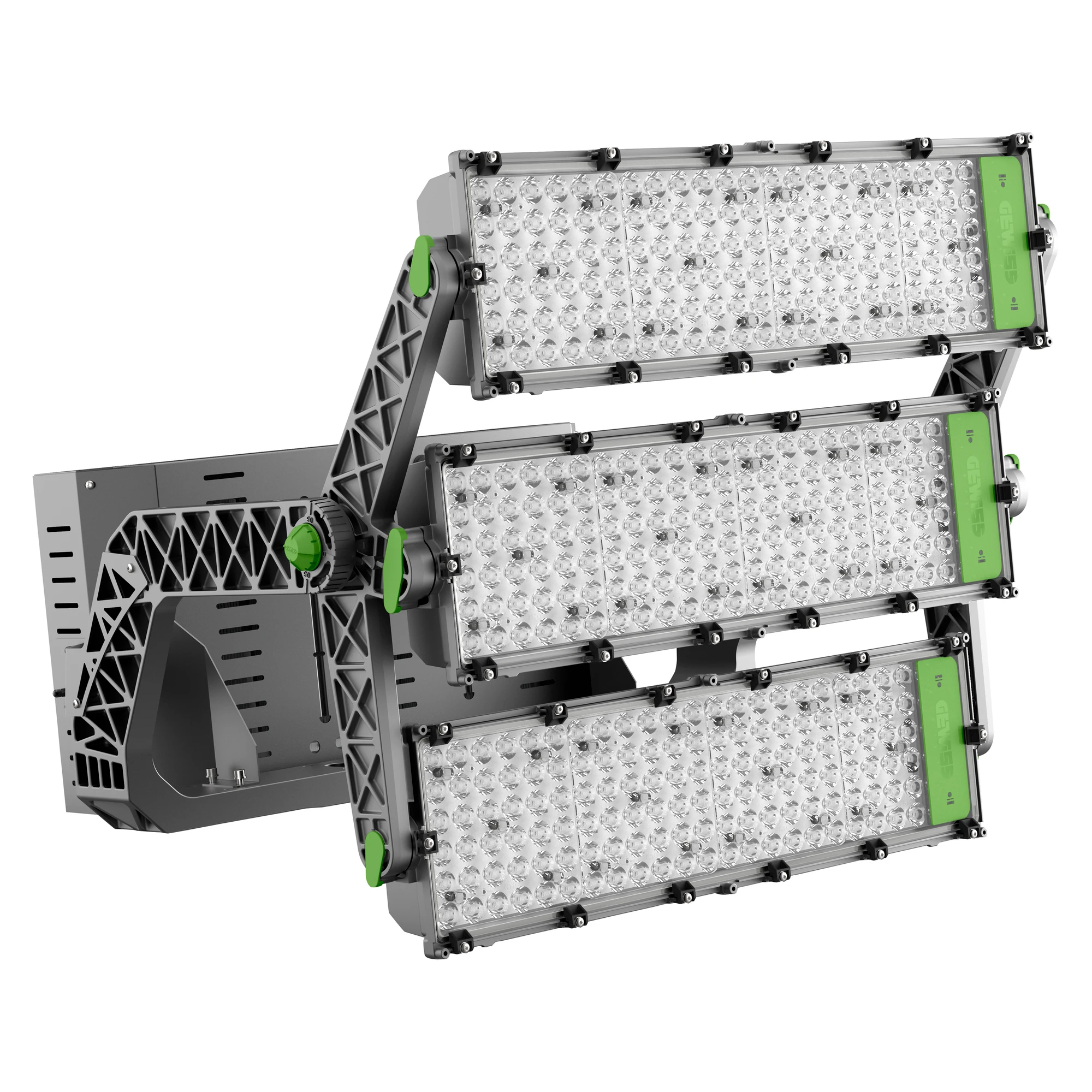 GEWISS GWP3333AA840 SPATIUM PRO - 3 MODULES - ELLIPTICAL OPTIC 30°x80° - CRI 80 4000K - IP 66 - CLASS I (img_001)