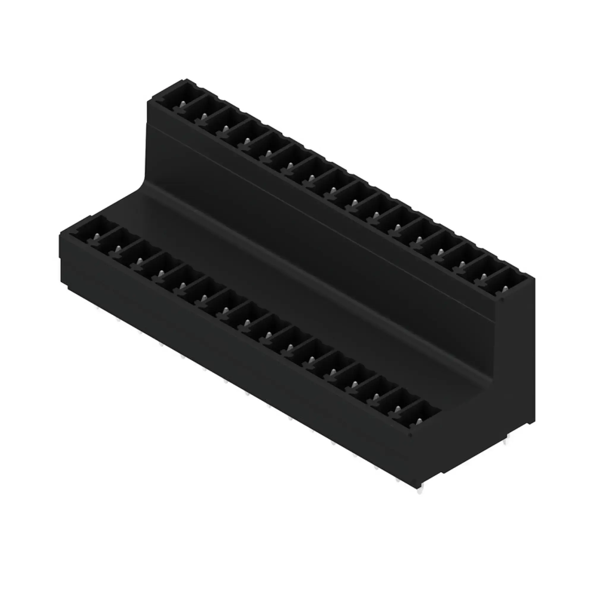Weidmüller 1035630000 PCB connector (board connection), 160 V, 17.5 A, Pitch in mm: 3.81, Number of poles: 32, THT/THR solder connection, Box (img_001)
