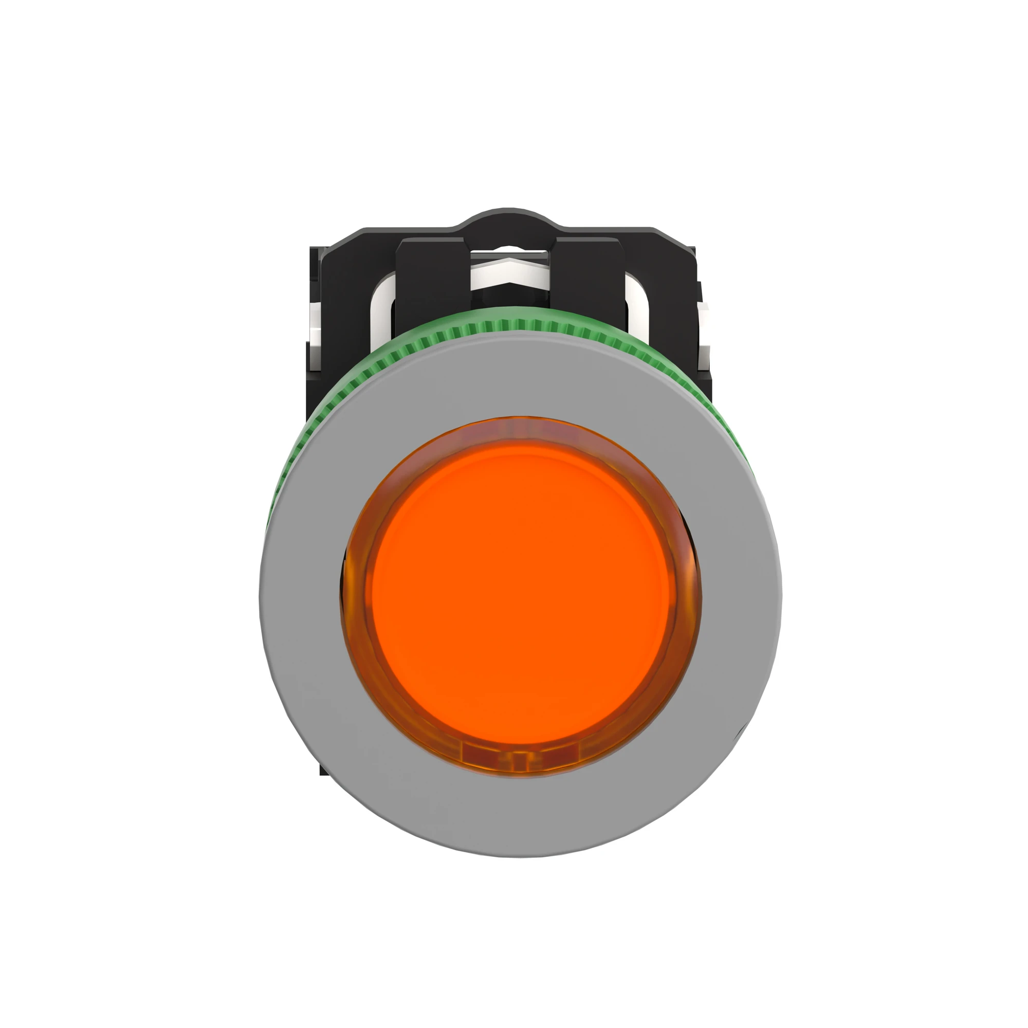 Schneider Electric XB5FW35G5C0 Illuminated Push-button, Harmony XB5F, Plastic, Antimicrobial, Orange, 30mm, Universal LED, 1NO + 1NC, 110-120V AC (img_002) Schneider Electric XB5FW35G5C0 Illuminated Push-button, Harmony XB5F, Plastic, Antimicrobial, Orange, 30mm, Universal LED, 1NO + 1NC, 110-120V AC (img_002)