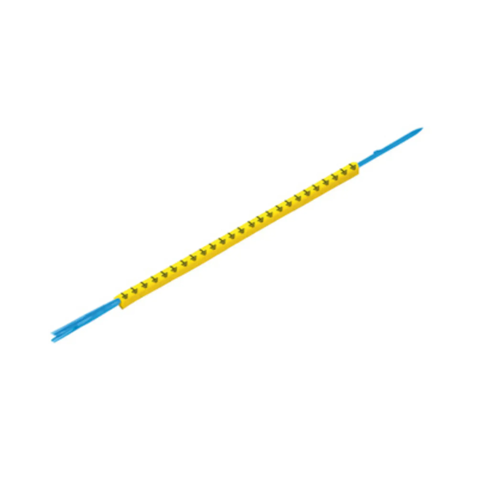 Weidmüller 0572901503 Mounting mandrel, 2.5 - 5 mm, 4.2 mm, Printed characters: Numbers, 0, yellow (img_001) Weidmüller 0572901503 Mounting mandrel, 2.5 - 5 mm, 4.2 mm, Printed characters: Numbers, 0, yellow (img_001)
