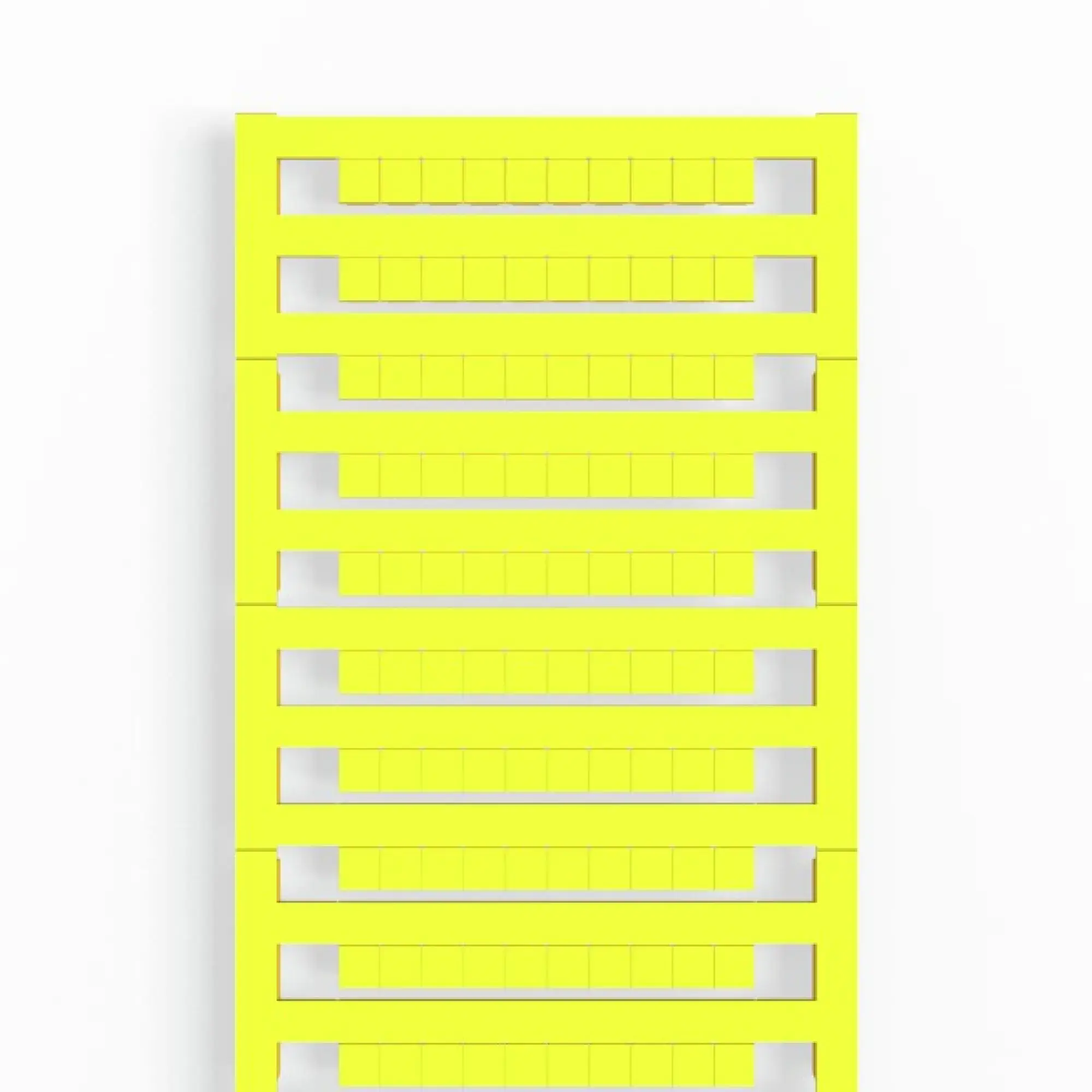 Weidmüller 1238280000 Terminal marking, yellow, Pitch in mm: 6.00, Printed characters: neutral, horizontal and vertical, Width: 6 mm, Height: 5 mm (img_001) Weidmüller 1238280000 Terminal marking, yellow, Pitch in mm: 6.00, Printed characters: neutral, horizontal and vertical, Width: 6 mm, Height: 5 mm (img_001)