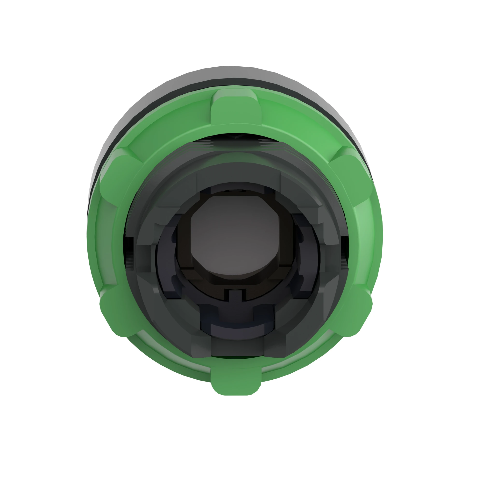 Schneider Electric ZB5AW153 Illuminated push-button, front element, Harmony XB5, plastic, 22mm, orange, protruding, for universal LED (img_002)